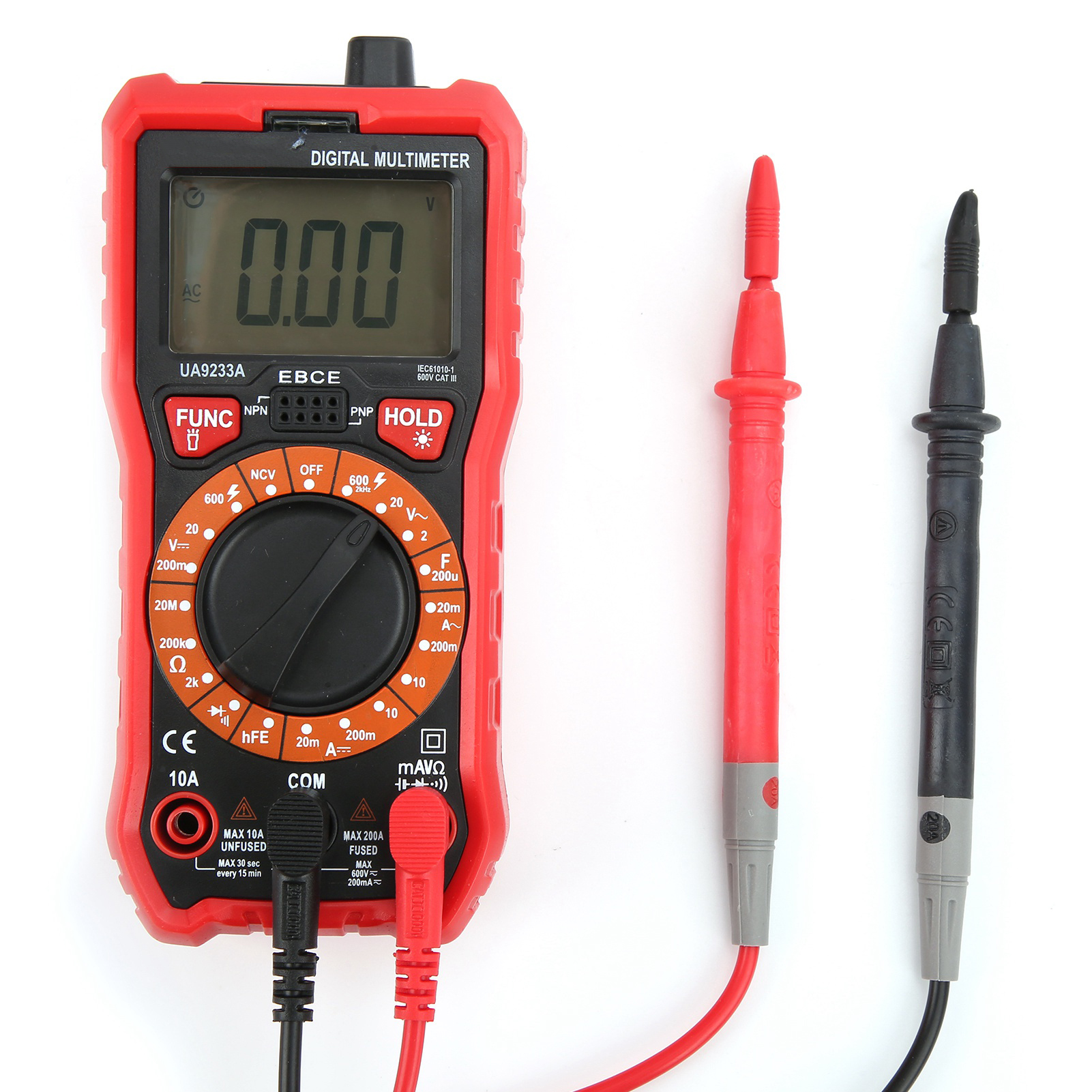 Tragbares Digitales Multimeter Ua9233a Strom-, Spannungs- Und Kapazitätsmessgerät Für Elektriker