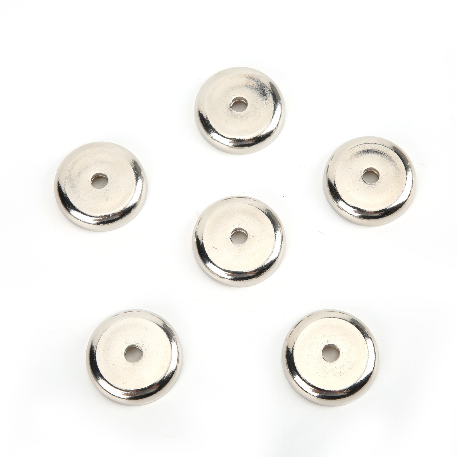 6 Stück Runde Bechermagnete Aus Neodym Mit Hoher Saugkraft Und Senkbohrung