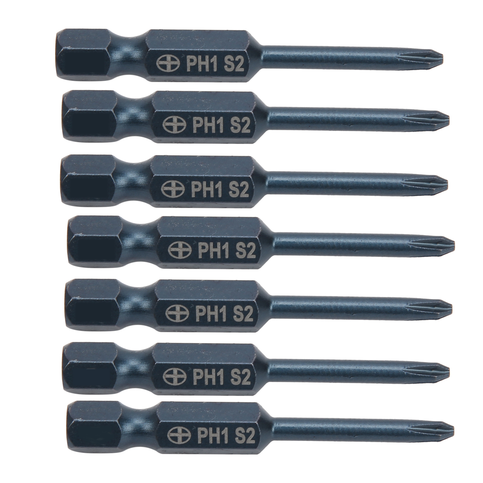 10-teiliges Set Elektrischer Kreuzschlitzschraubendreher-bits Aus S2-legierungsstahl, Schlagfest, Handwerkzeug, Hardware