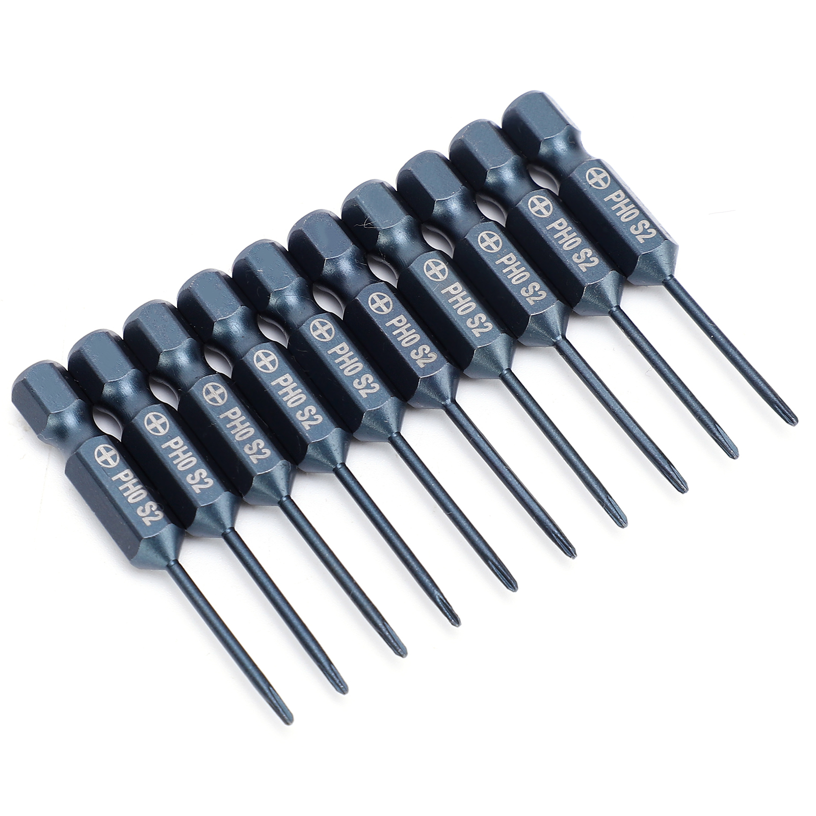 10-teiliges Set Elektrischer Schraubendreherbits, Schlagfest, S2-legierungsstahl, Handwerkzeug