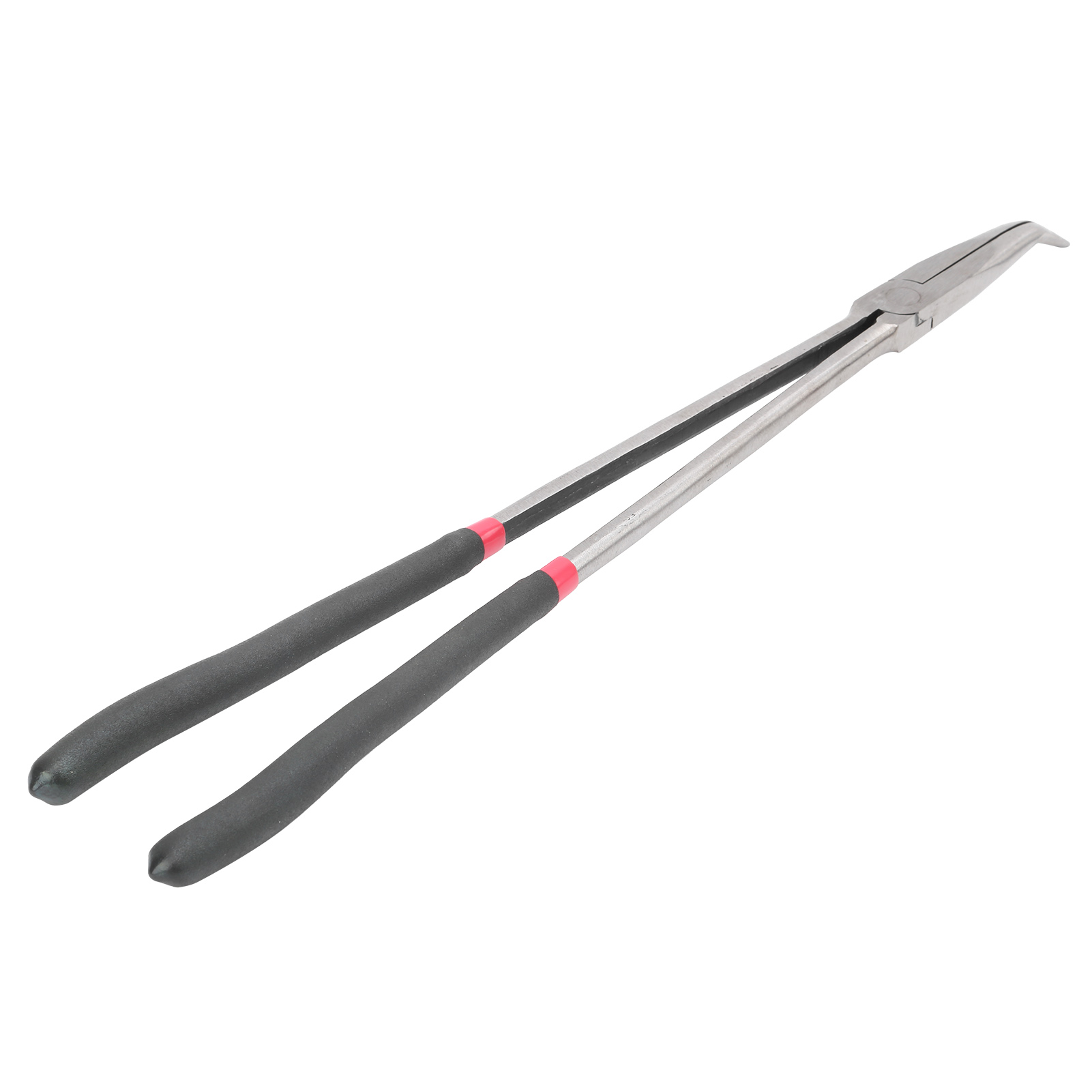 45° Gebogene Spitzzange Mit Langem Griff, Stahlzange, Handwerkzeug, 400 Mm (16 Zoll)