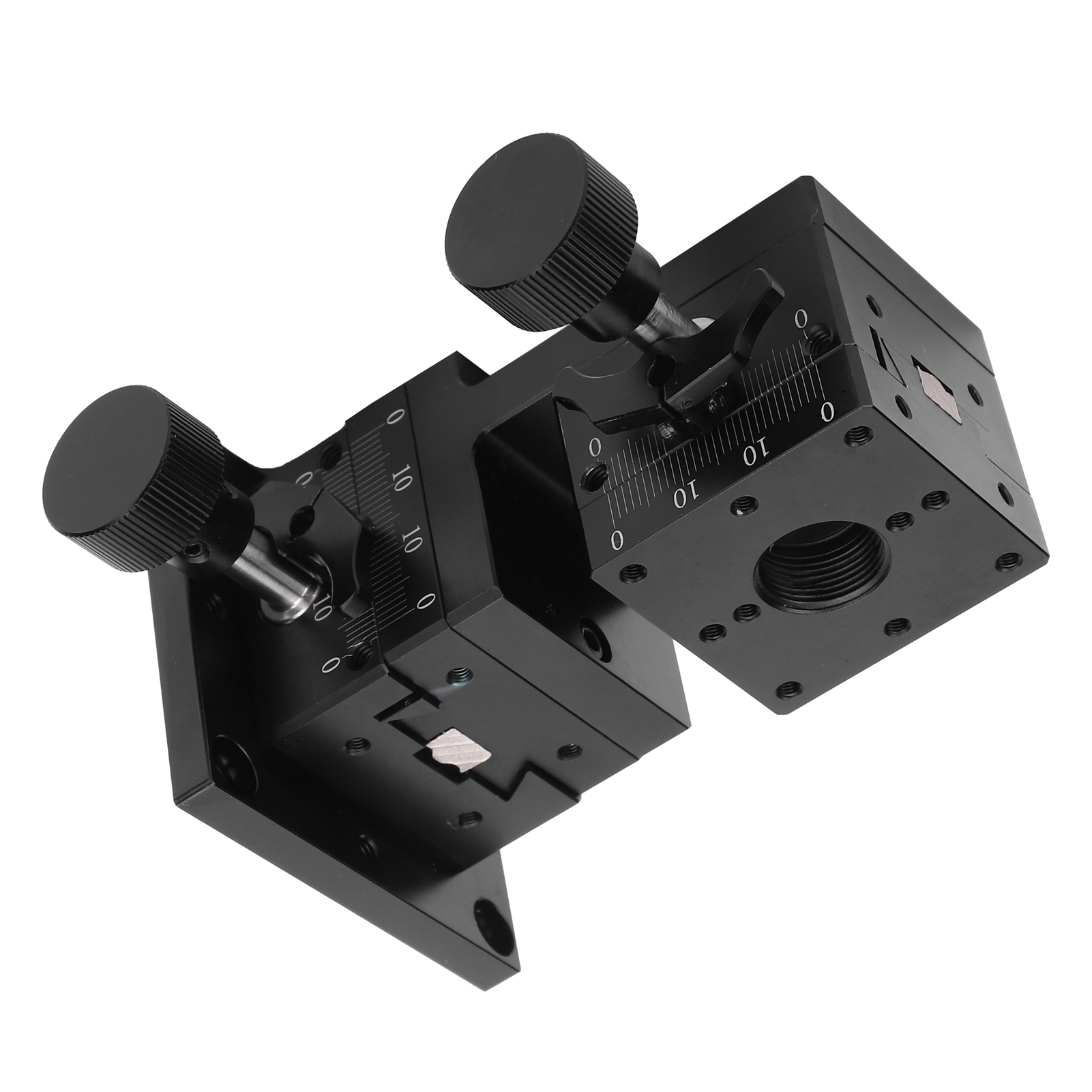 Xz-achsen-schwalbenschwanz-manuell-trimmplattform-getriebe-tuning-hubtisch Hflx‑a40 40 X 40 Mm