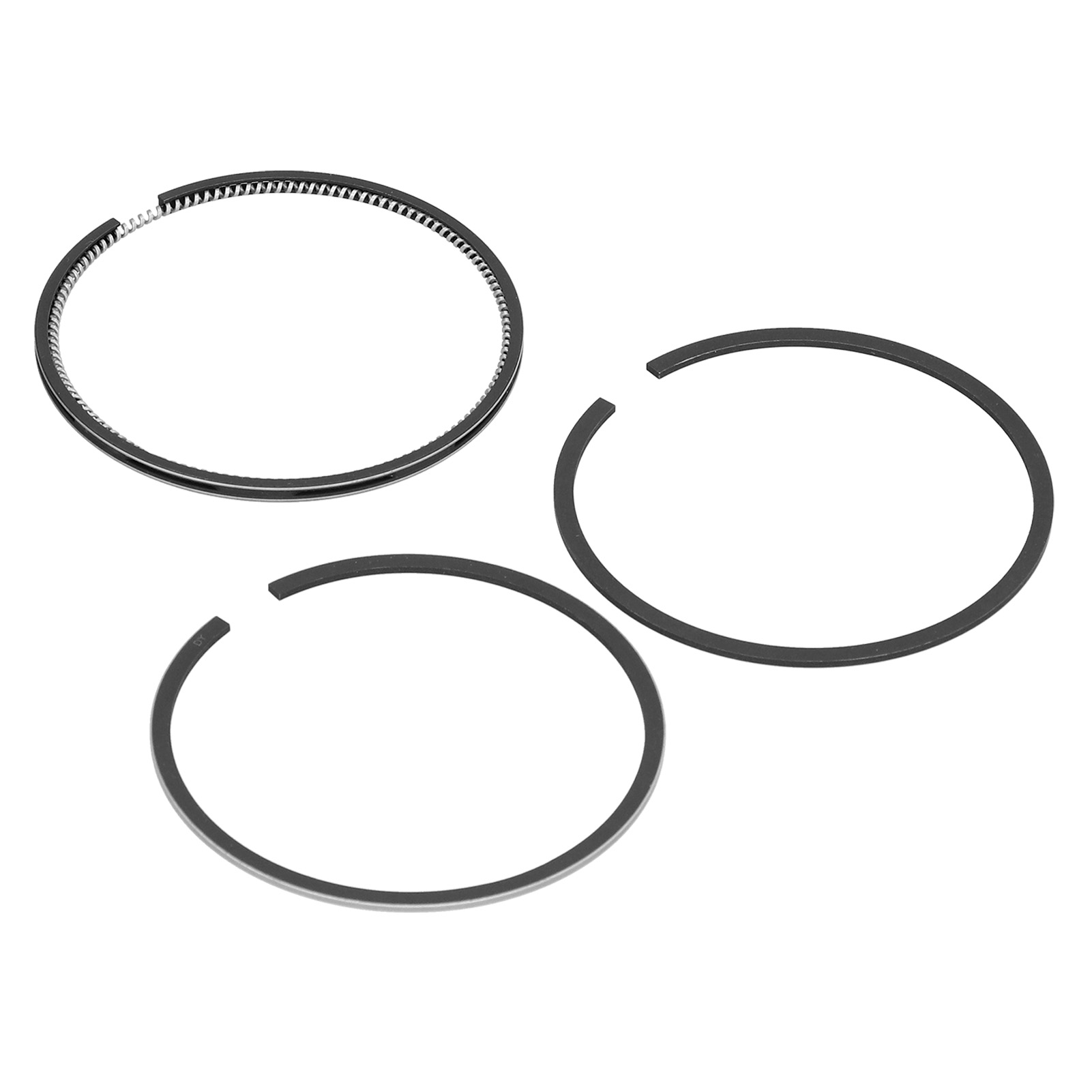 3-teiliger Kolbenringsatz (1,5 Mm) Aus Schwarzem Eisen Für Dieselmotoren, Generatoren, Landwirtschaft Und Fischerei (178f)