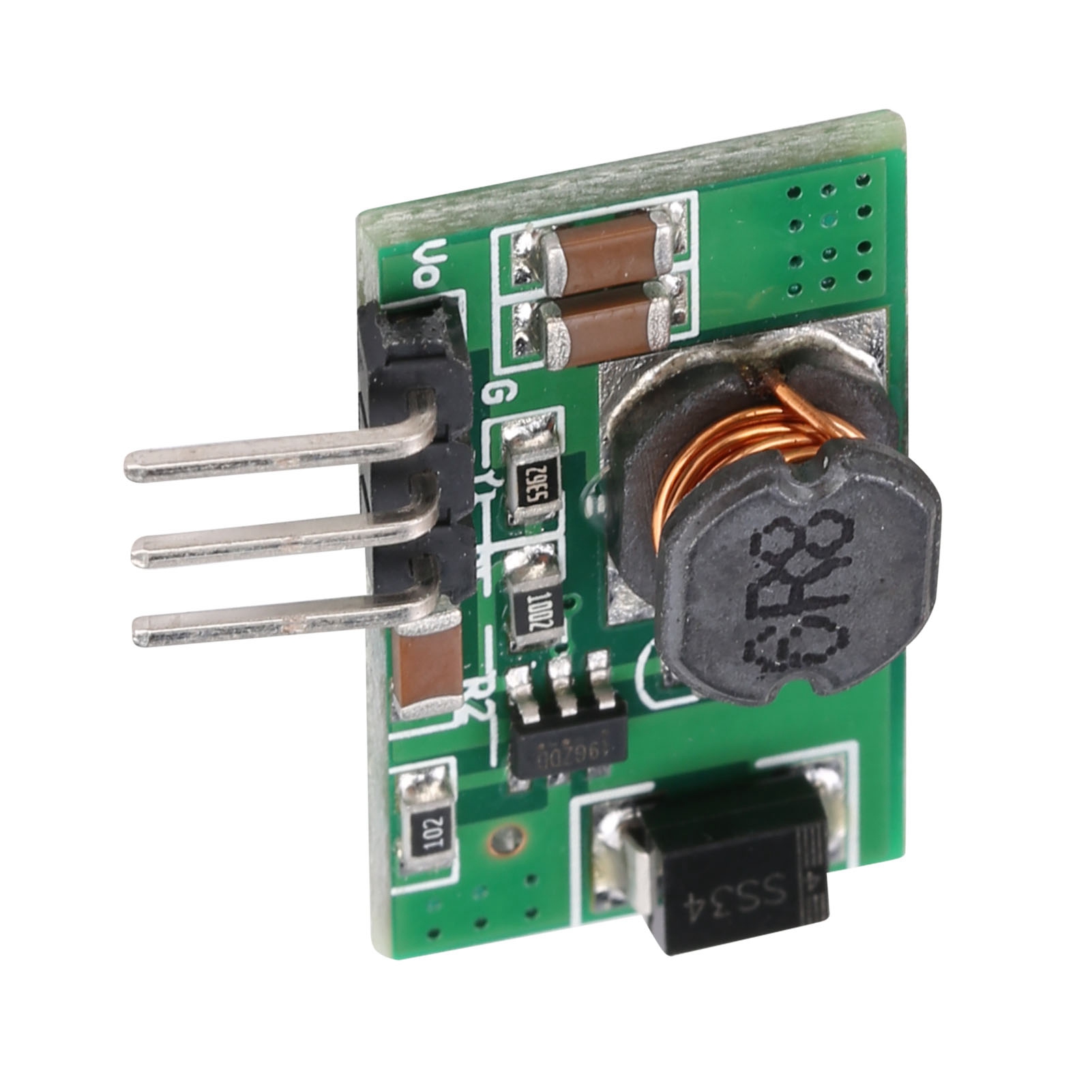 Abwärtswandler-netzteilmodul, Konverter-mcu-entwicklungsboard Für Dc-dc 2a 1,4mhz Bis 5v