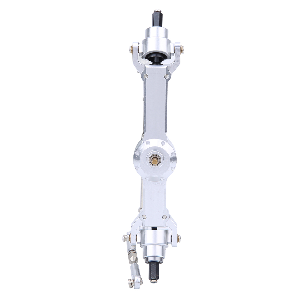 Vorderes Getriebegehäuse Aus Aluminiumlegierung, Passend Für Mn D90 Mn-91 Fj-45 Upgrade-zubehör (silber Mn-007s)