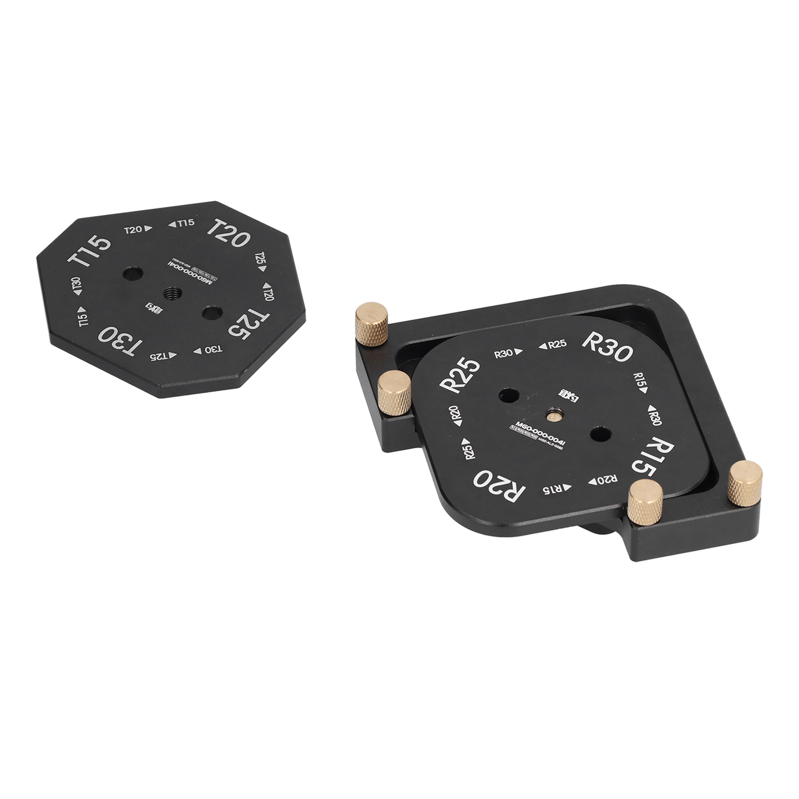Eckradius-frässchablonen Aus Robuster Aluminiumlegierung Für Die Holzbearbeitung