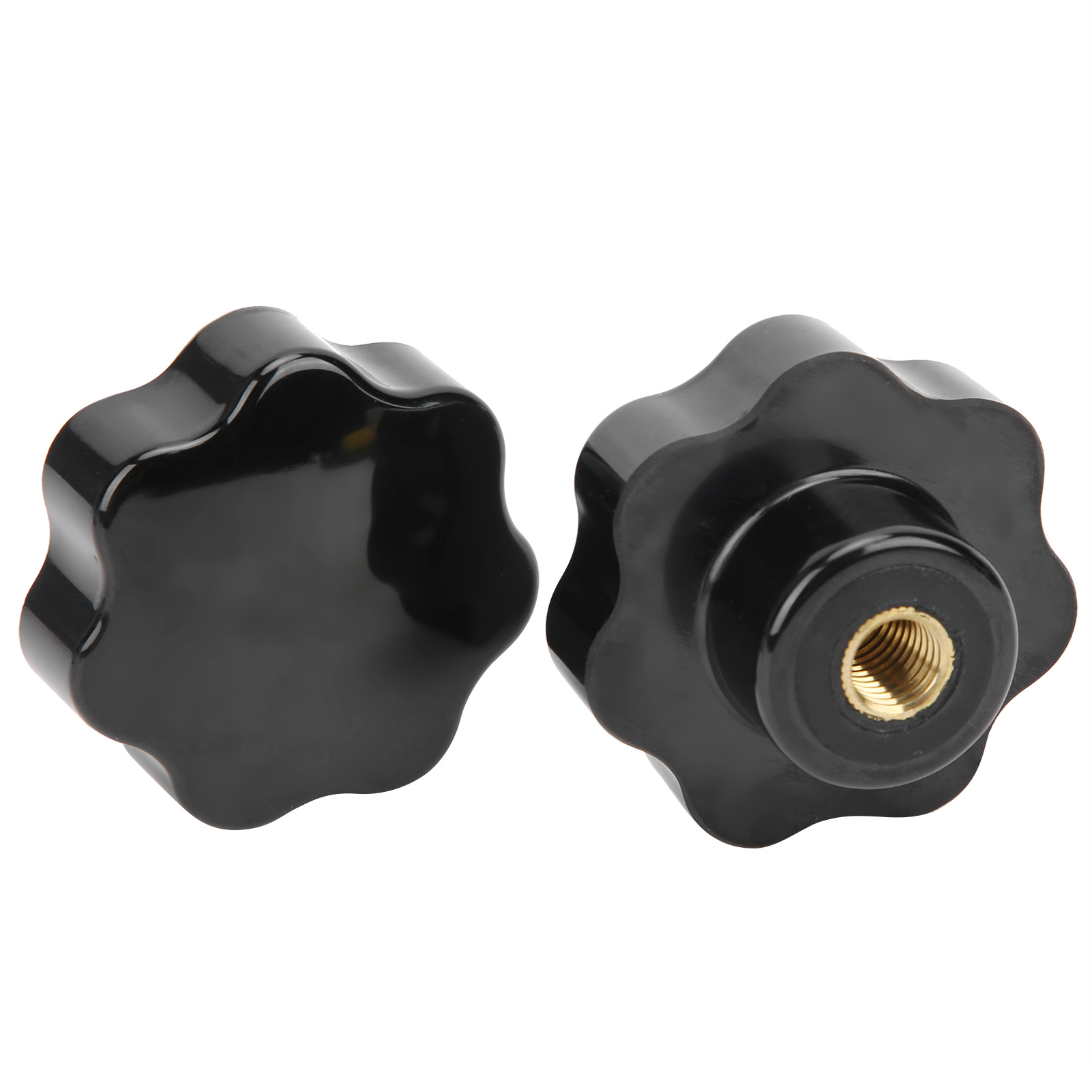 2 Stück Klemmknopf Mit Innengewinde, 7-stern-kopfmuttern, Industriezubehör M12 X 65