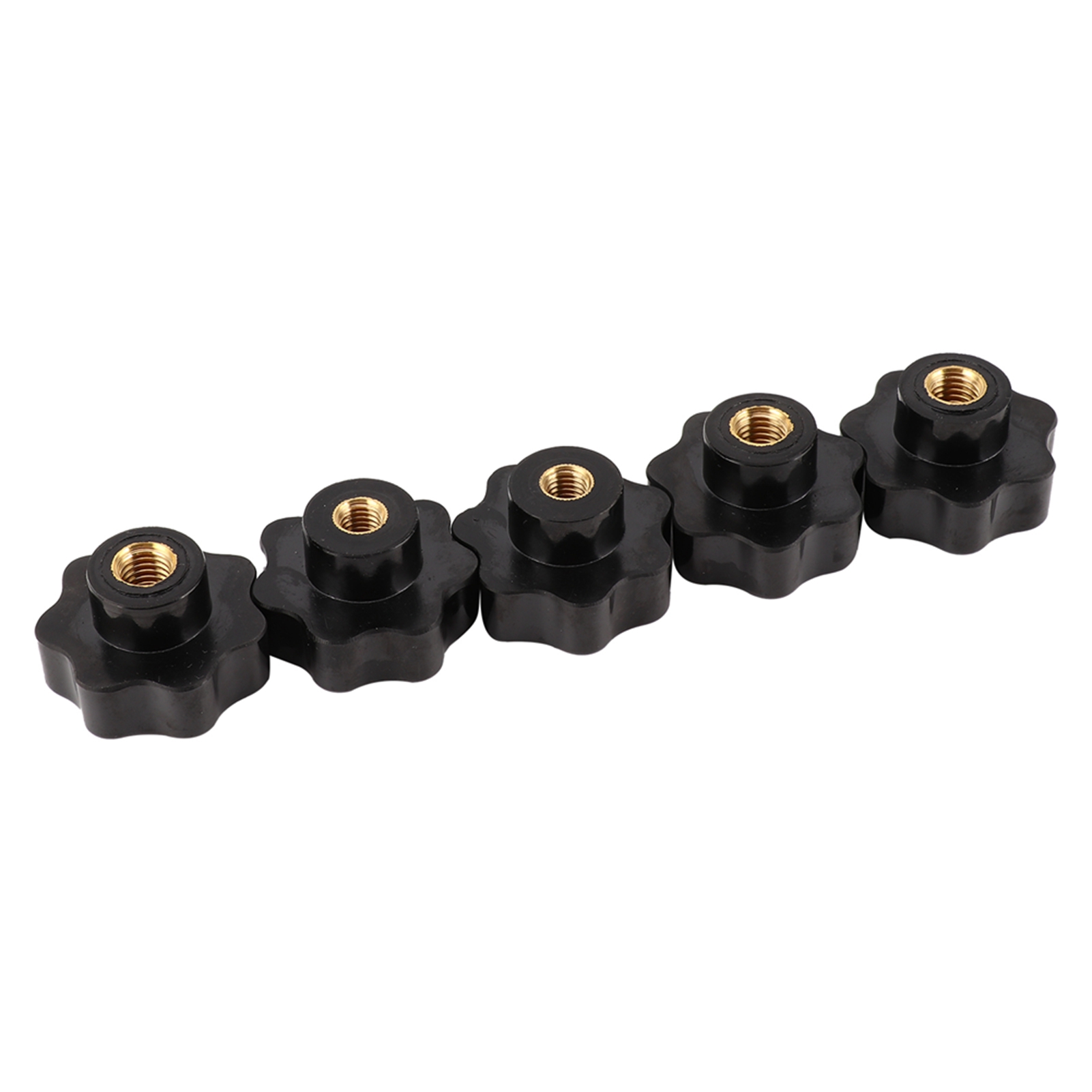 5 Stück Klemmknöpfe Mit Innengewinde Für Industrieanlagen, 7-stern-durchgangslochmuttern Cm12x50