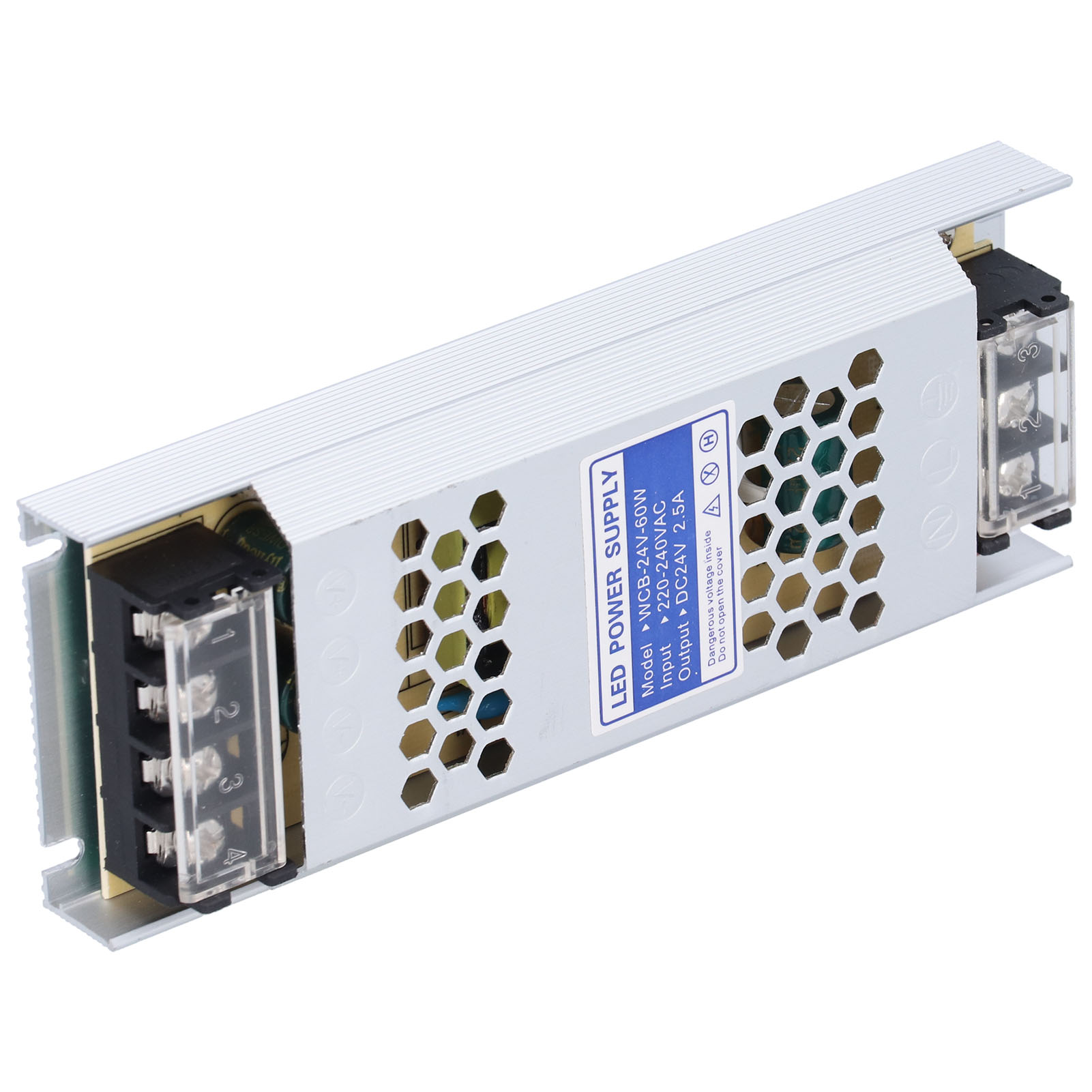 Led-netzteil Schaltregler Adapter Ultradünner Langer Streifen Transformator Leuchtkasten Werbeleuchte (wcb24v60w)