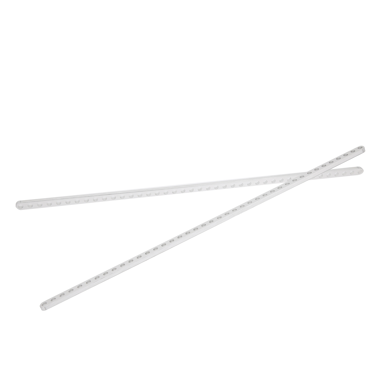 2 Stück Aluminium-flachträger Mit 41 Löchern Für Roboter, Ersatzteile, 4 X 8 X 328 Mm, 3102-0041-0328