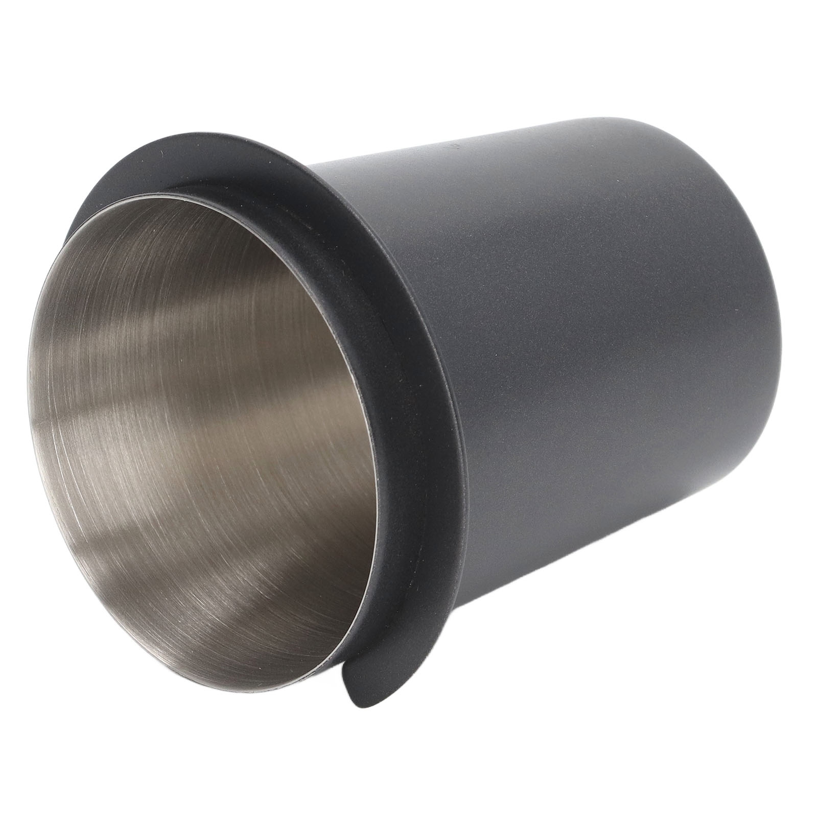 Universeller 58-mm-kaffeedosierer Aus Edelstahl Mit Griff Für Kaffeemaschinen, Dosierer Für Schwarzen Gemahlenen Kaffee