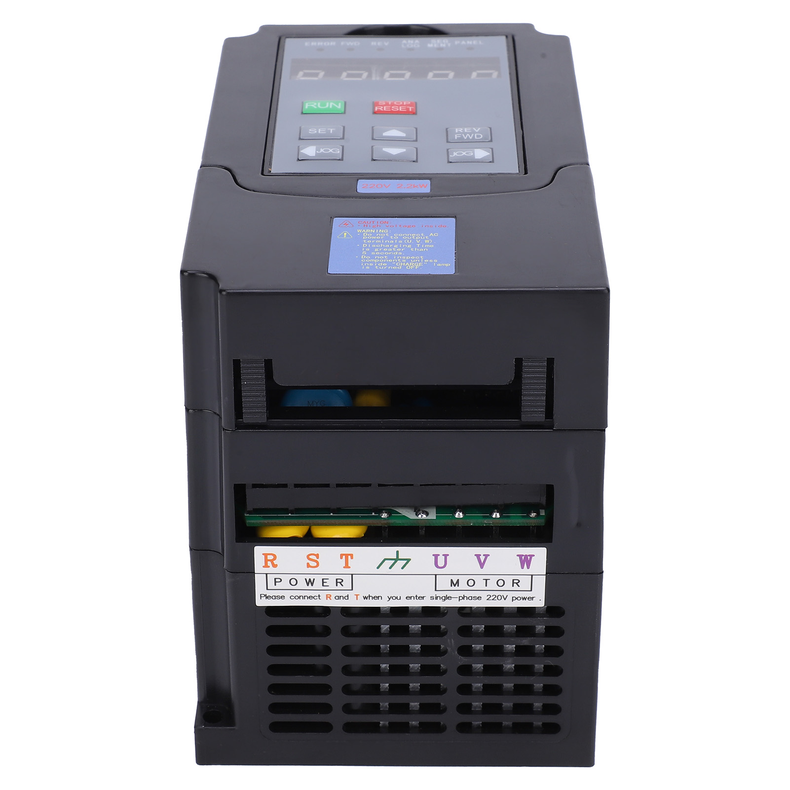 Wechselrichter 2,2 Kw Drehzahlregelung A2-8022 1-phasiger/3-phasiger Eingang Ac 180–250 V 3-phasiger Ausgang Ac 220 V