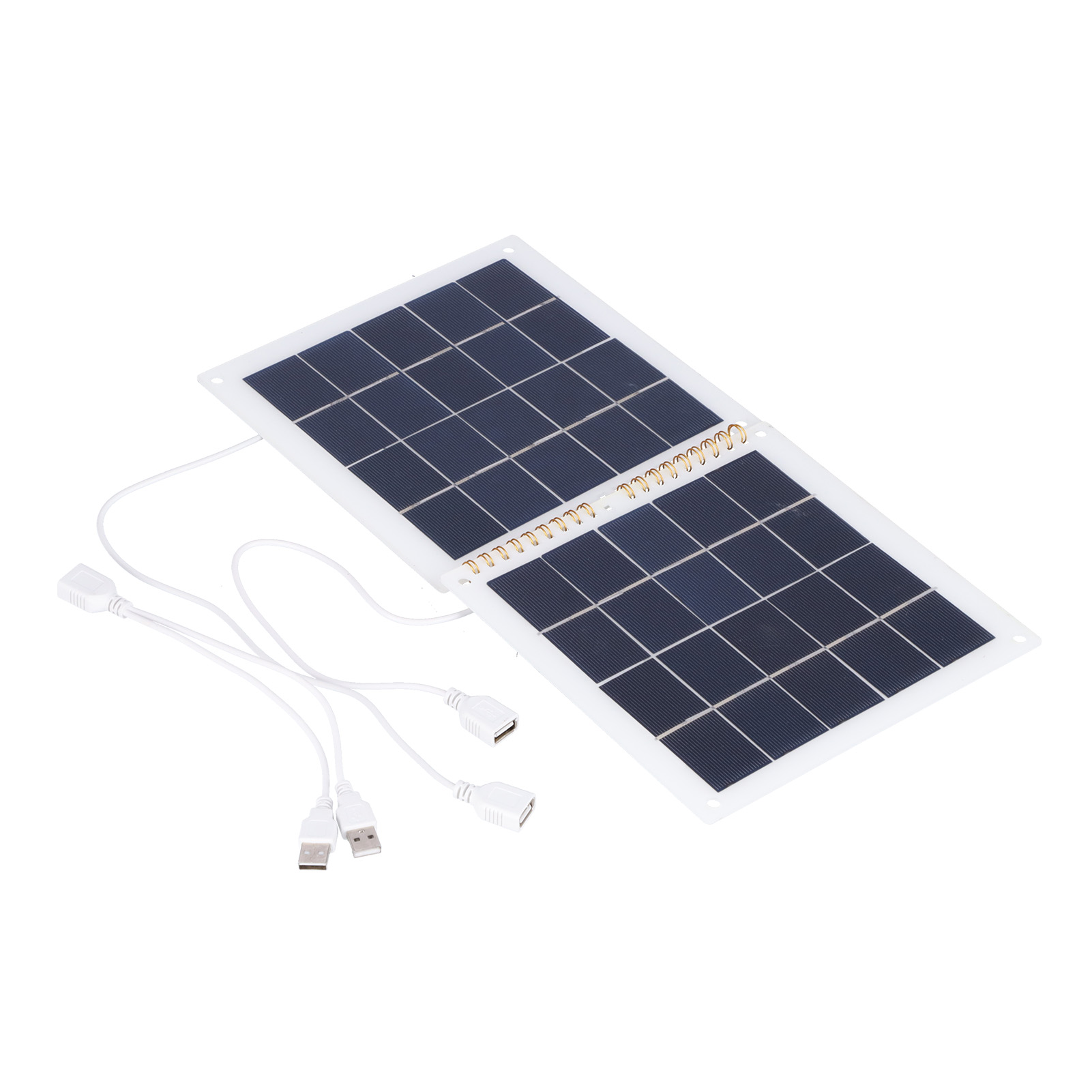 Wasserdichtes, Faltbares, Tragbares Und Robustes 2-in-1-solarpanel Mit Hoher Effizienz Für Outdoor-reisen