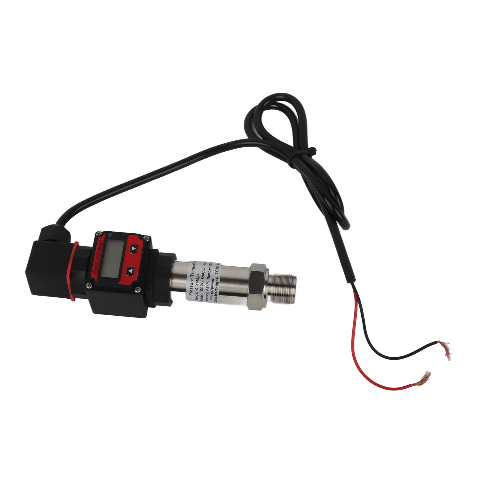 Diffusions-silizium-drucktransmitter, Digitaler Wasser- Und Luftdruckwandler, 24 V Dc, 4–20 Ma, 0–0,6 Mpa