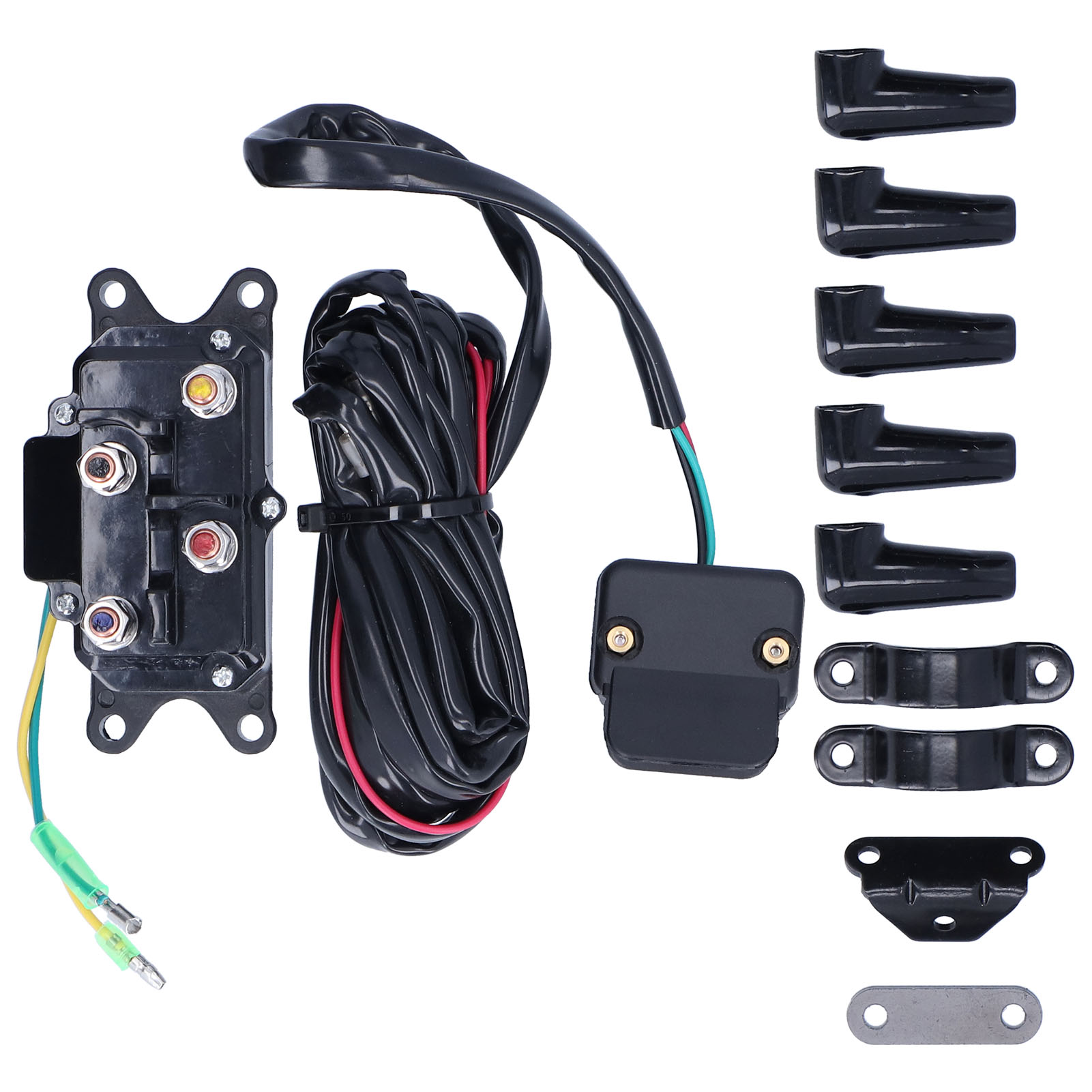 12v 250a Seilwinden-magnetschalter-relais-schütz-schalter-montagehalterungssatz Für Atv/utv