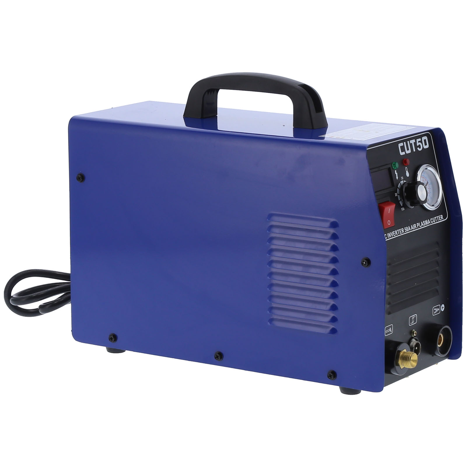 Plasma-inverter-schneidemaschine Mit Dc-lcd-digitalanzeige Für Dicke Metallplatten, Zubehör Cut50eu-stecker 220 V