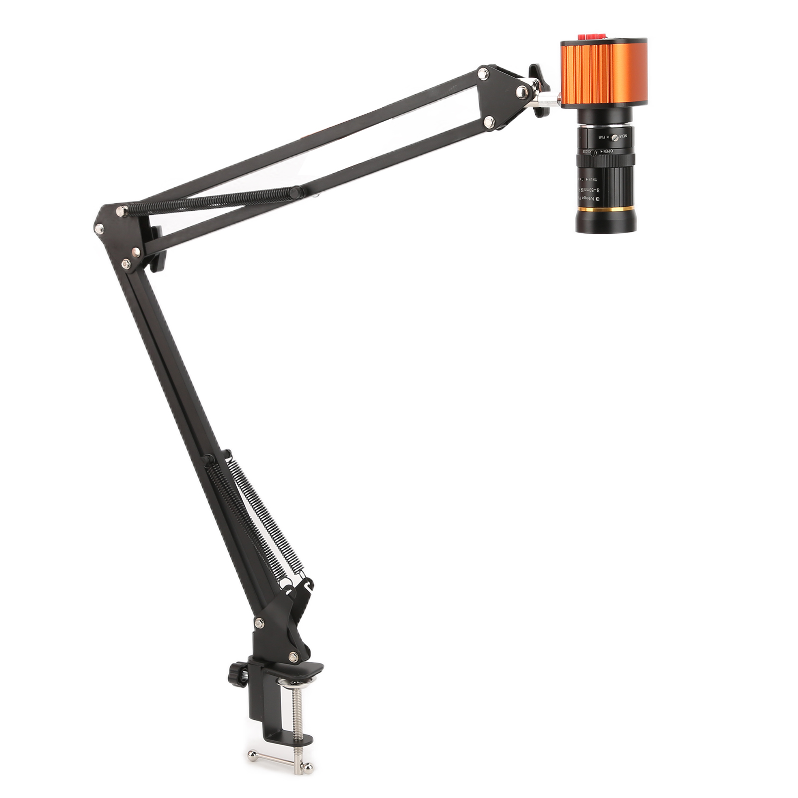Usb-mikroskopkamera, 24 Mp Hd-digitalmikroskop, Industrie-videorekorder Mit Manuellem Irisblenden-zoomobjektiv, Netzstecker 100–240 V (eu)