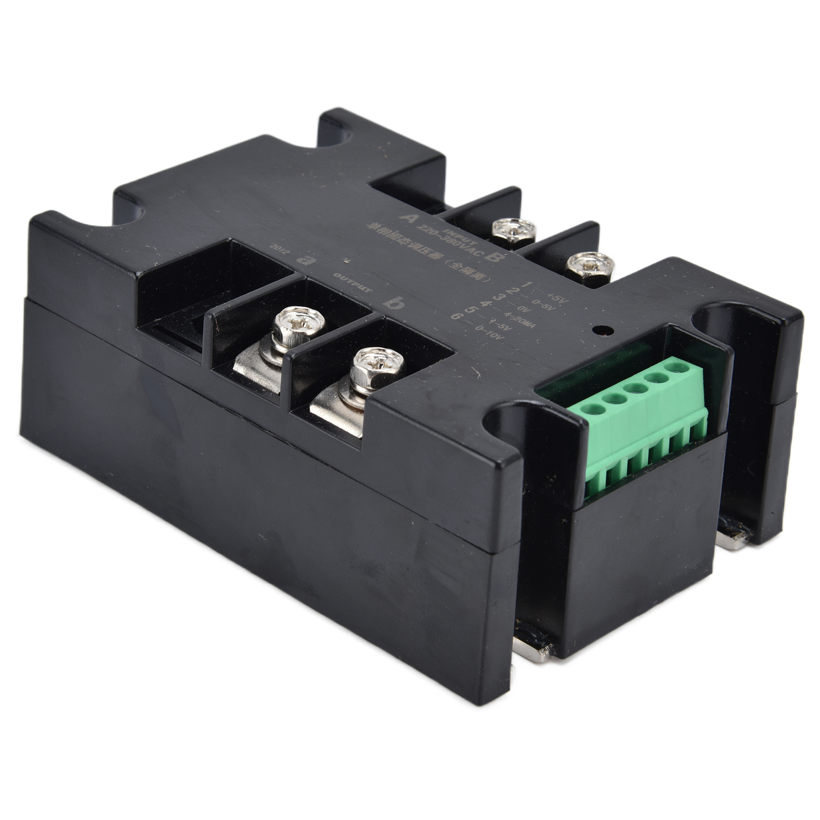 Scr-spannungsregler, 1-phasig, Halbleiter-spannungsregler, Transformatorrelais, 220–380 V Ac, Ssr-100wa-h, Ohne Kühlkörper