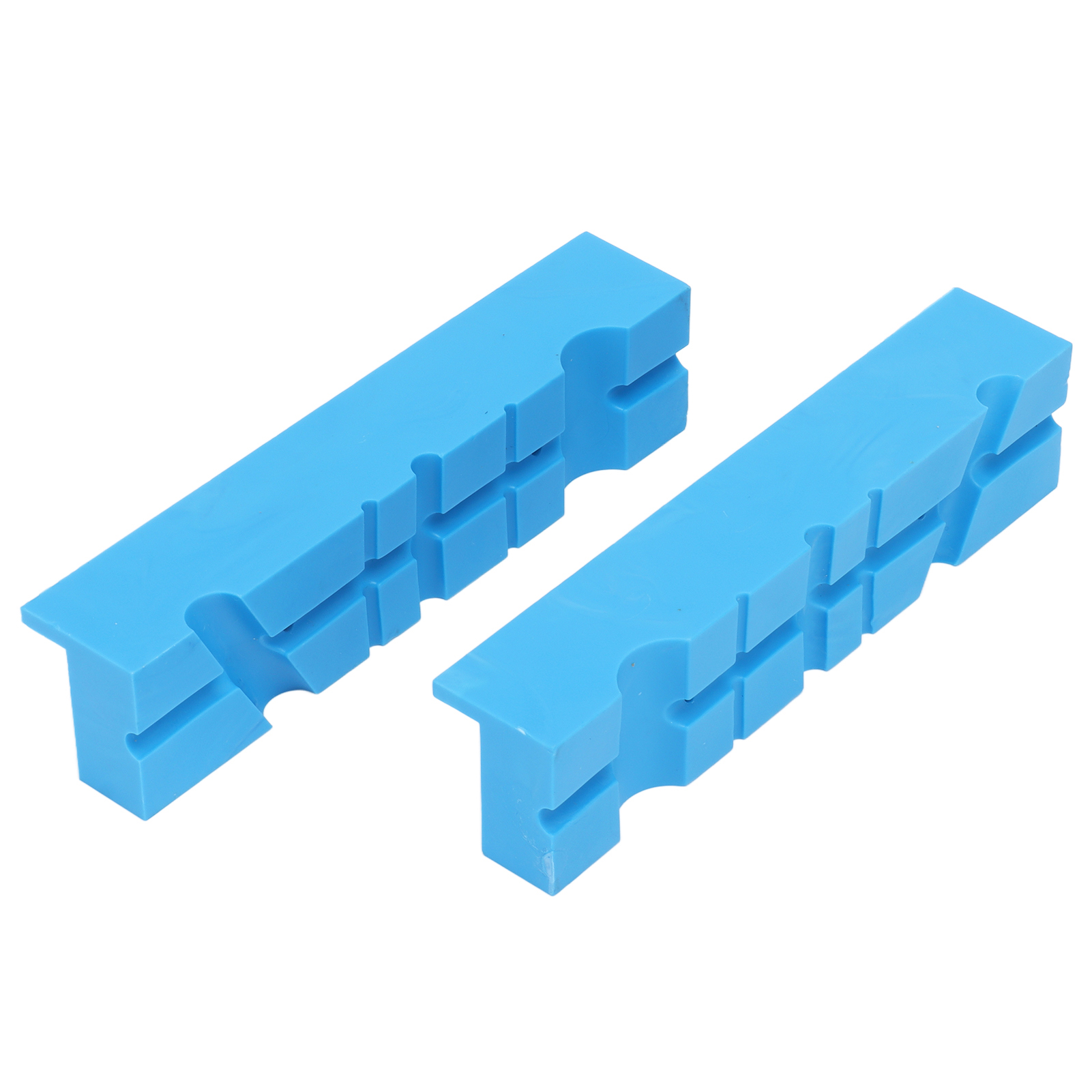 2-teiliges Set Mit Magnetischen Schraubstockbacken Aus Abs-kunststoff (5,5 Zoll) Mit Schutzrillen Zum Spannen