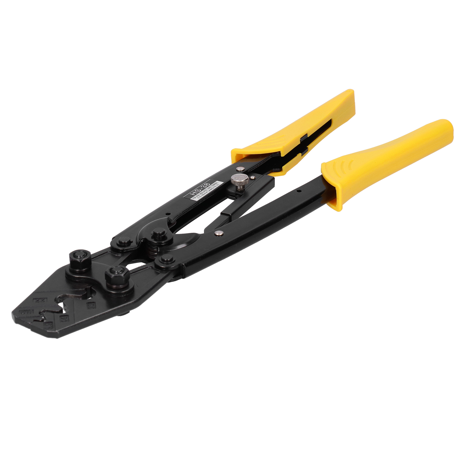 Ratschen-crimpzange Für Kabelklemmen, Manuelles Werkzeug, 5,538 Mm, 102 Awg, Hs38