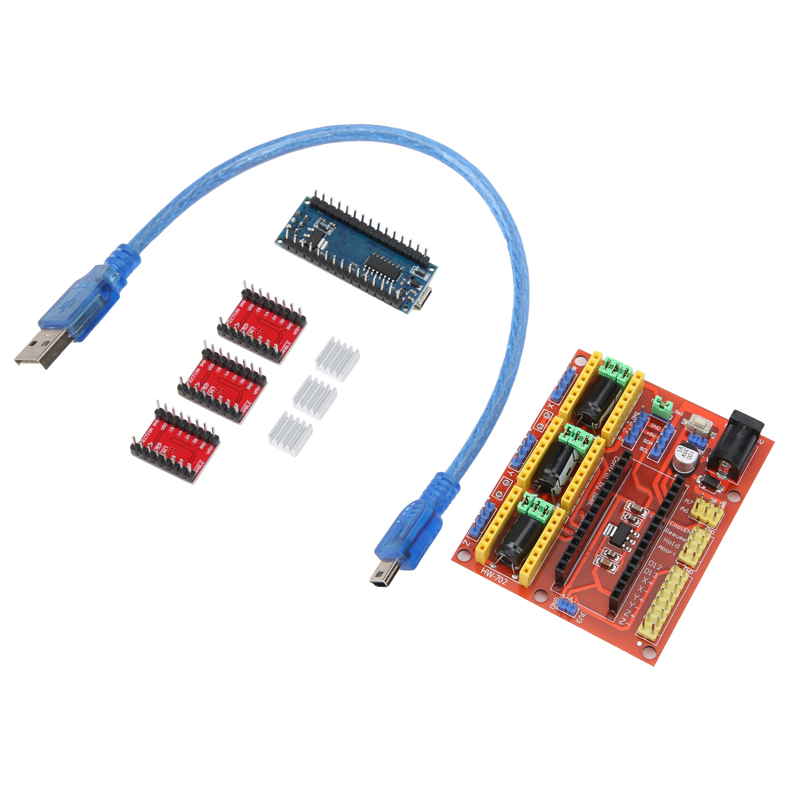 Schrittmotortreiberplatine Für V4 Mit A4988-treiber Für Micro Drive Lasergravurmaschine