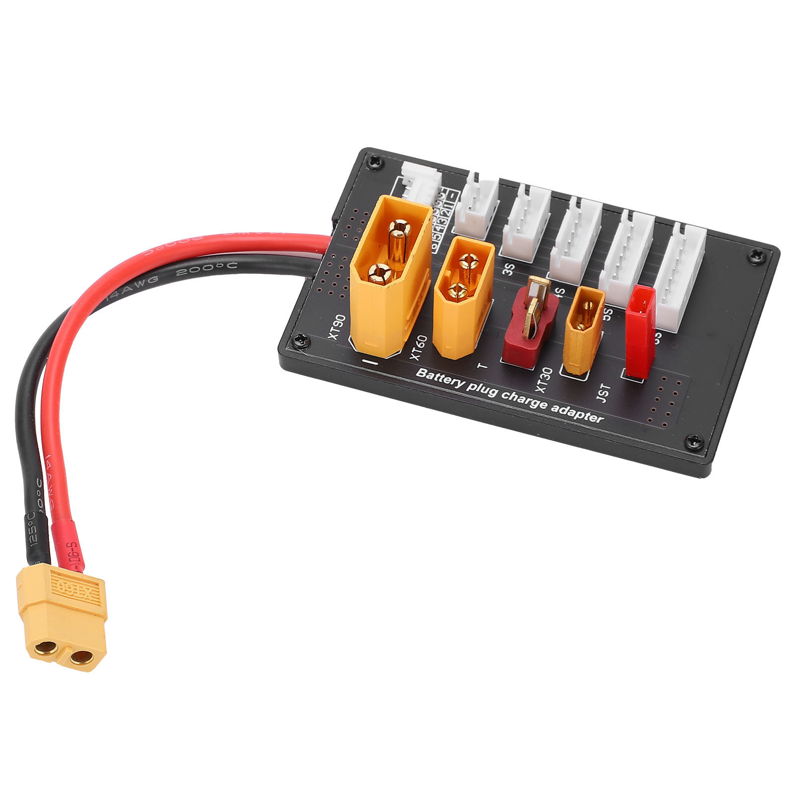 Xt60 Lipo Parallel-ladeplatine, Lipo-akkuladegerät, 2s–6s Parallel-balanced-ladeadapter