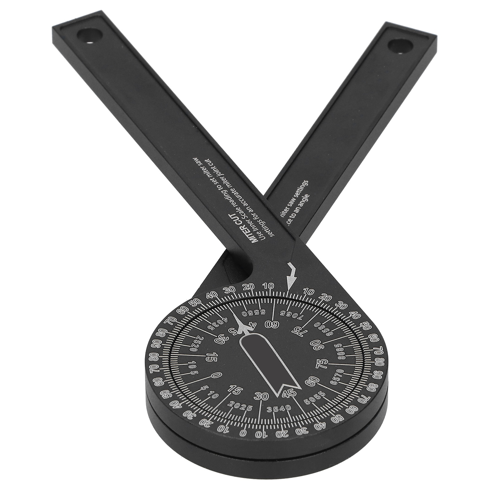 360-grad-gehrungssägen-winkelmesser, Holzbearbeitungs-goniometer, Oxidationswinkelmesser
