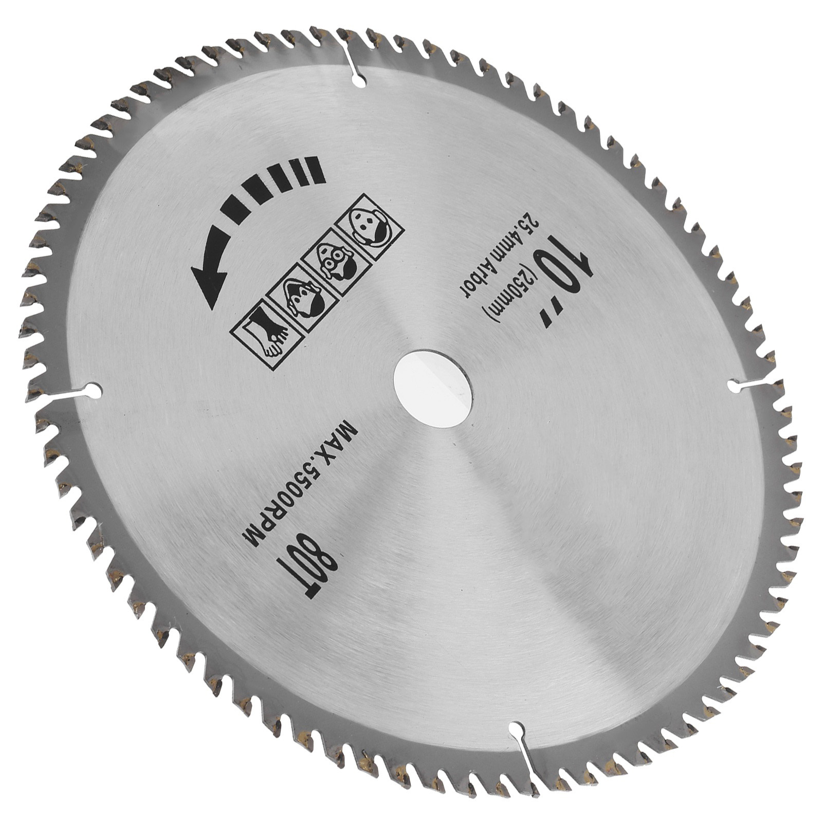 10 X 80t 254mm Kreissägeblatt Trennscheibe Aus Hartmetall Für Holzbearbeitung