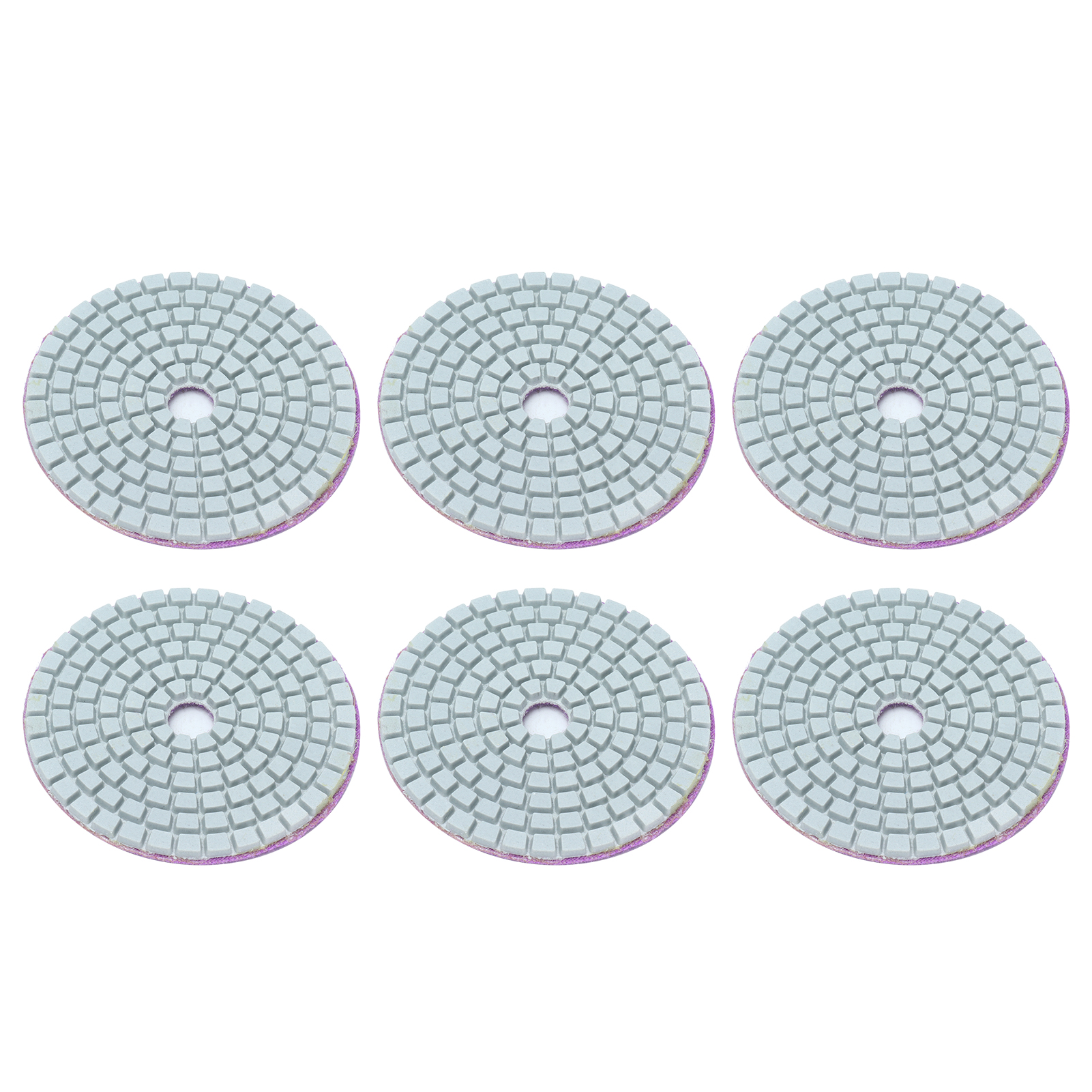 10 Stück 3-zoll-diamant-nasspolierpads, Weiche Schleifscheiben, Polierzubehör Für Granit Und Marmor, Körnung 800