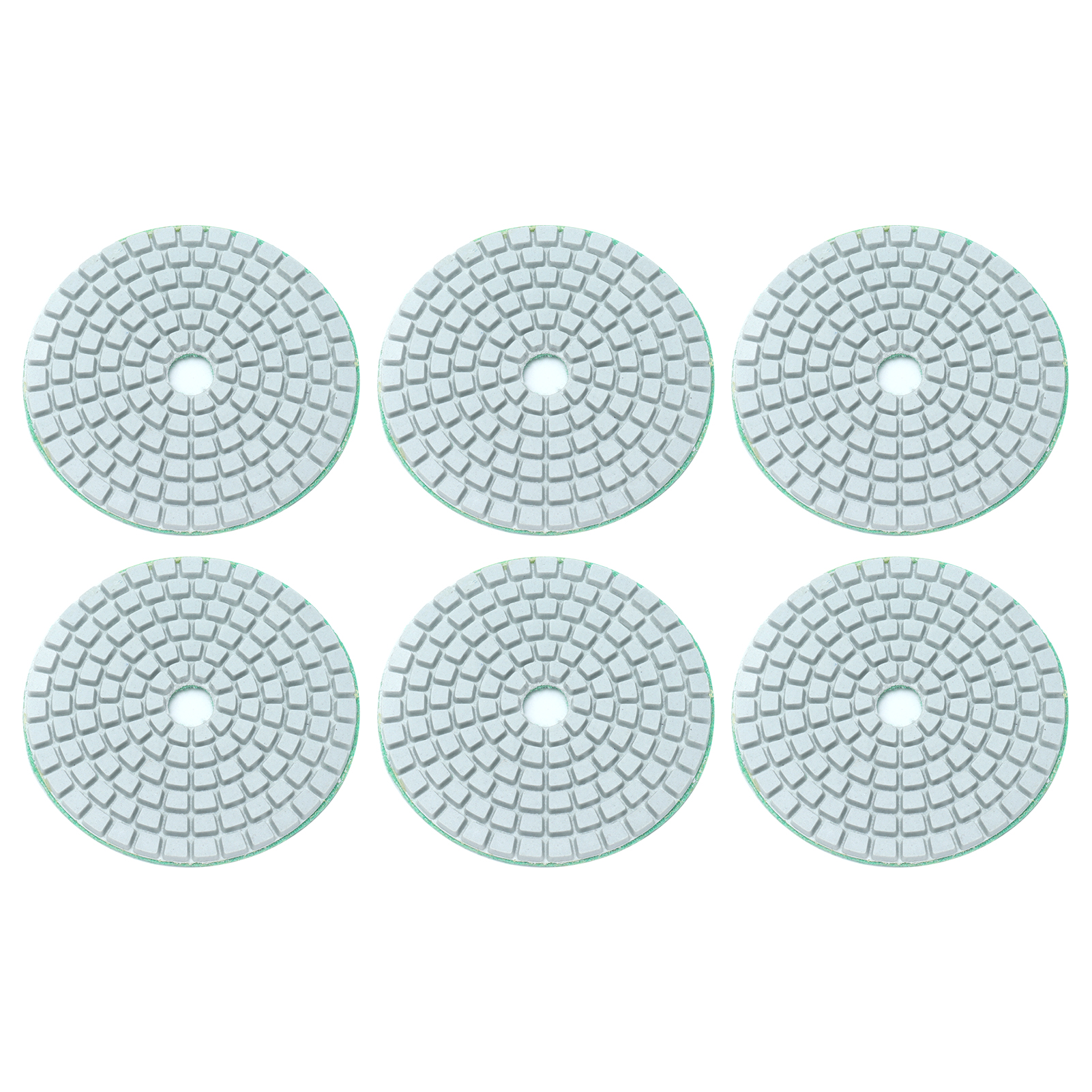 10 Stück 3-zoll-diamant-nasspolierpads, Weiche Schleifscheiben, Polierzubehör Für Granit Und Marmor, Körnung 1000