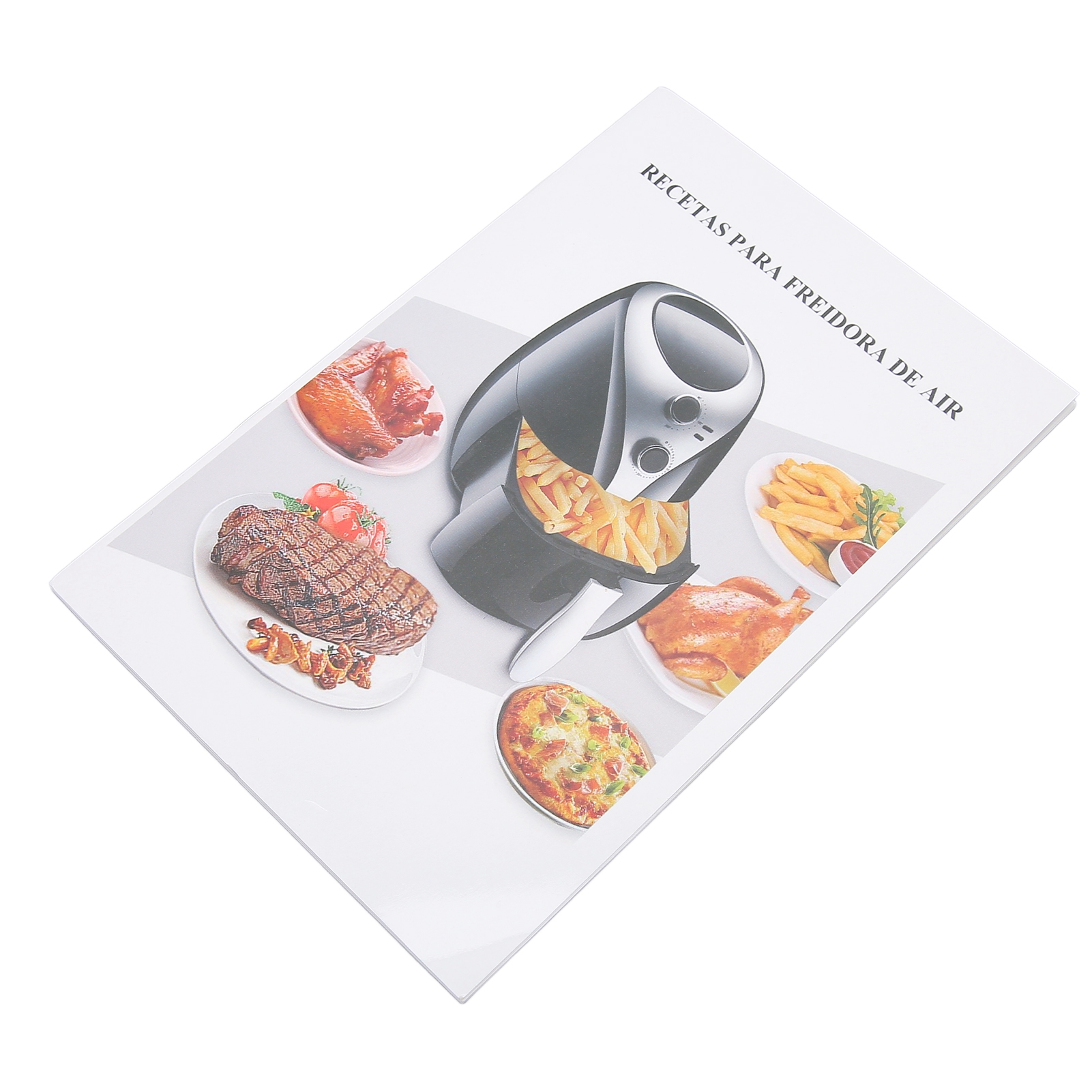 Rezeptbuch Für Die Heißluftfritteuse: 32 Farbig Illustrierte Rezepte. Ein Praktisches Rezeptbuch Für Anfänger Und Fortgeschrittene.
