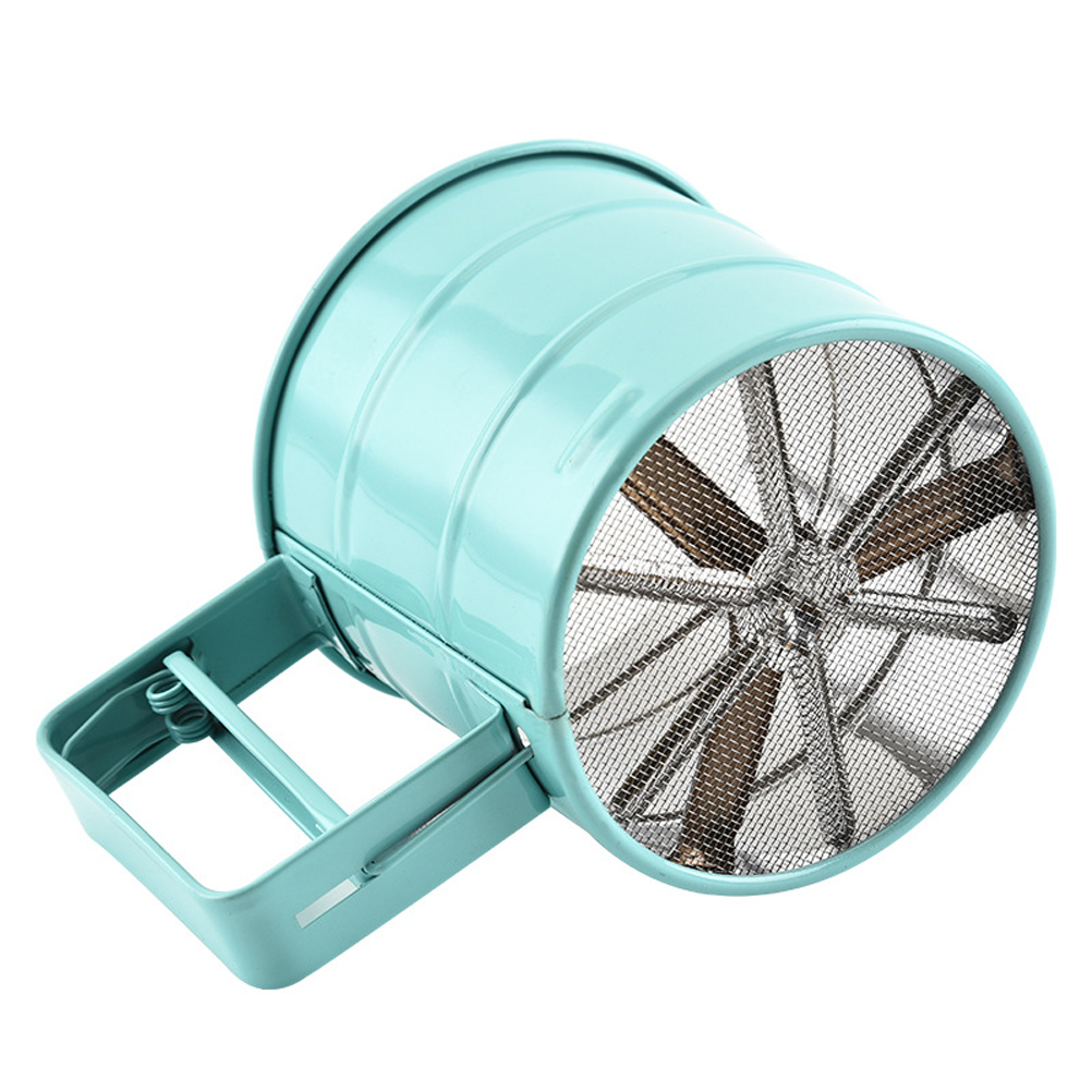Handliches Mehlsieb, Halbautomatisches Mehlsieb, Becher, Backwerkzeug