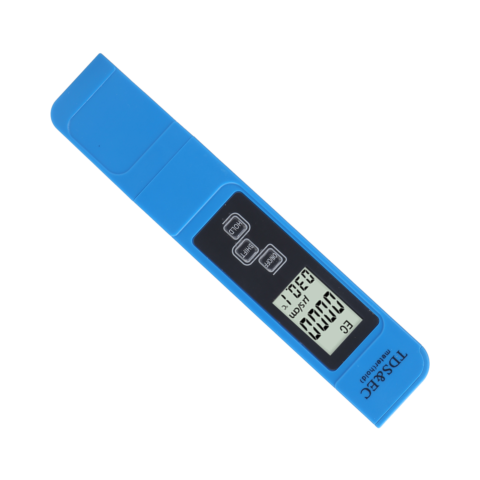 3-in-1-wasserqualitätstester, Tragbarer Tds-, Ec- Und Temperaturmesser Mit Hd-led-anzeige, Blau