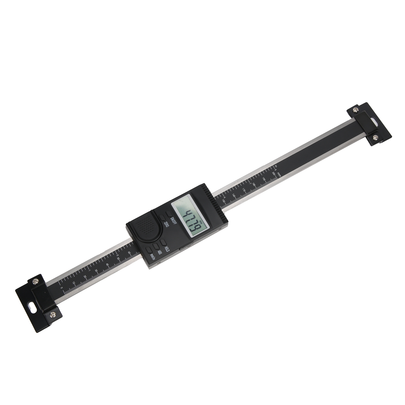 Vertikaler Messschieber Aus Aluminiumlegierung Mit Lcd-digitalanzeige, Messbereich 0–200 Mm