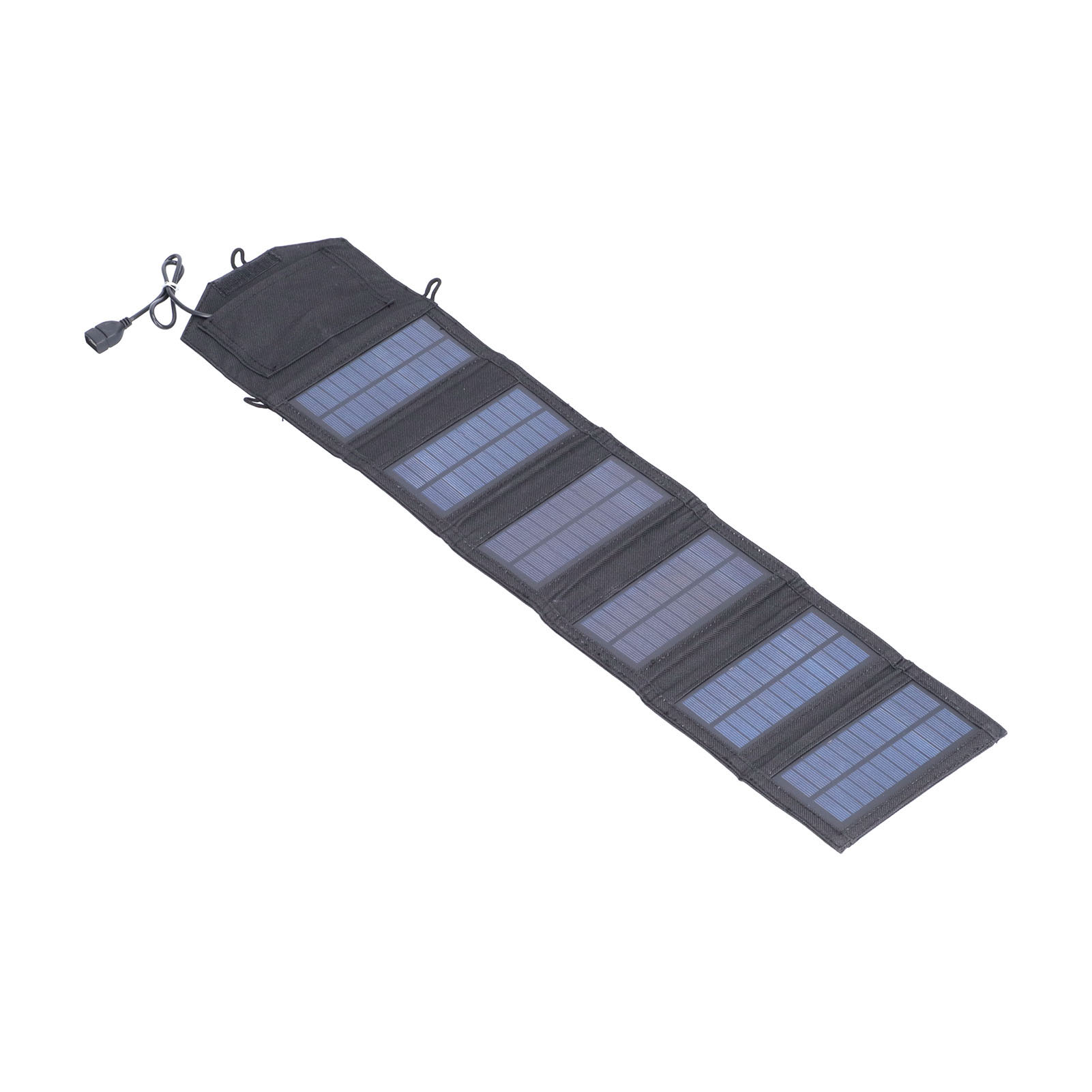 Faltbares Solar-ladepanel Aus Kristallinem Silizium, Tragbarer Lader 10,5 W, 5–6 V Mit Usb-schnittstelle