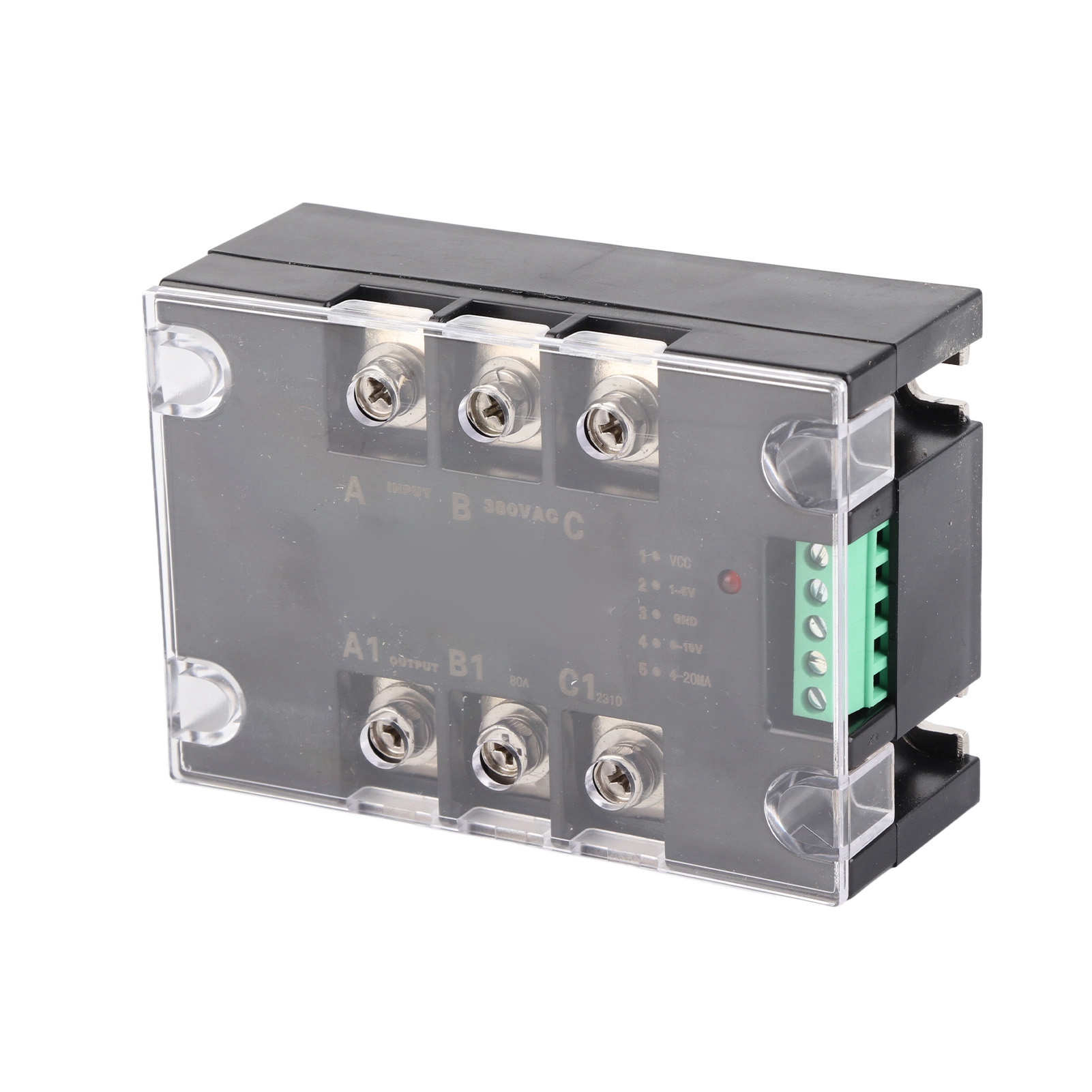 Halbleiterregler 3-phasen-thyristor-temperatur-spannungs-dimmsteuerungsgerät Ac380v (tsr‑80wa‑h Ohne Kühlkörper) Tsr‑80wa‑h Ohne Kühlkörper