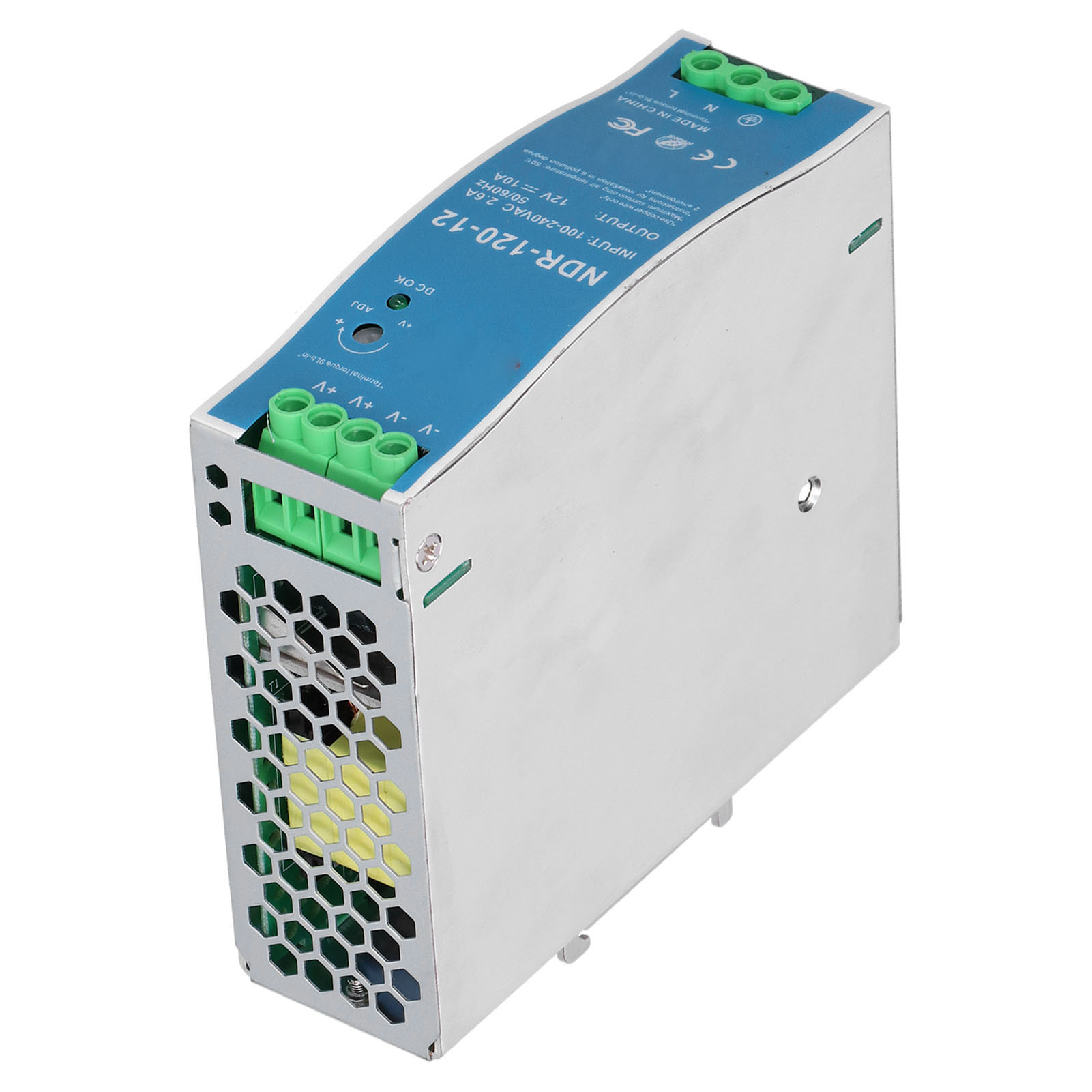 Ndr‑120‑12 Schienennetzteilschalter 10a 120w Industrie-schienennetzteil Ac100‑240v