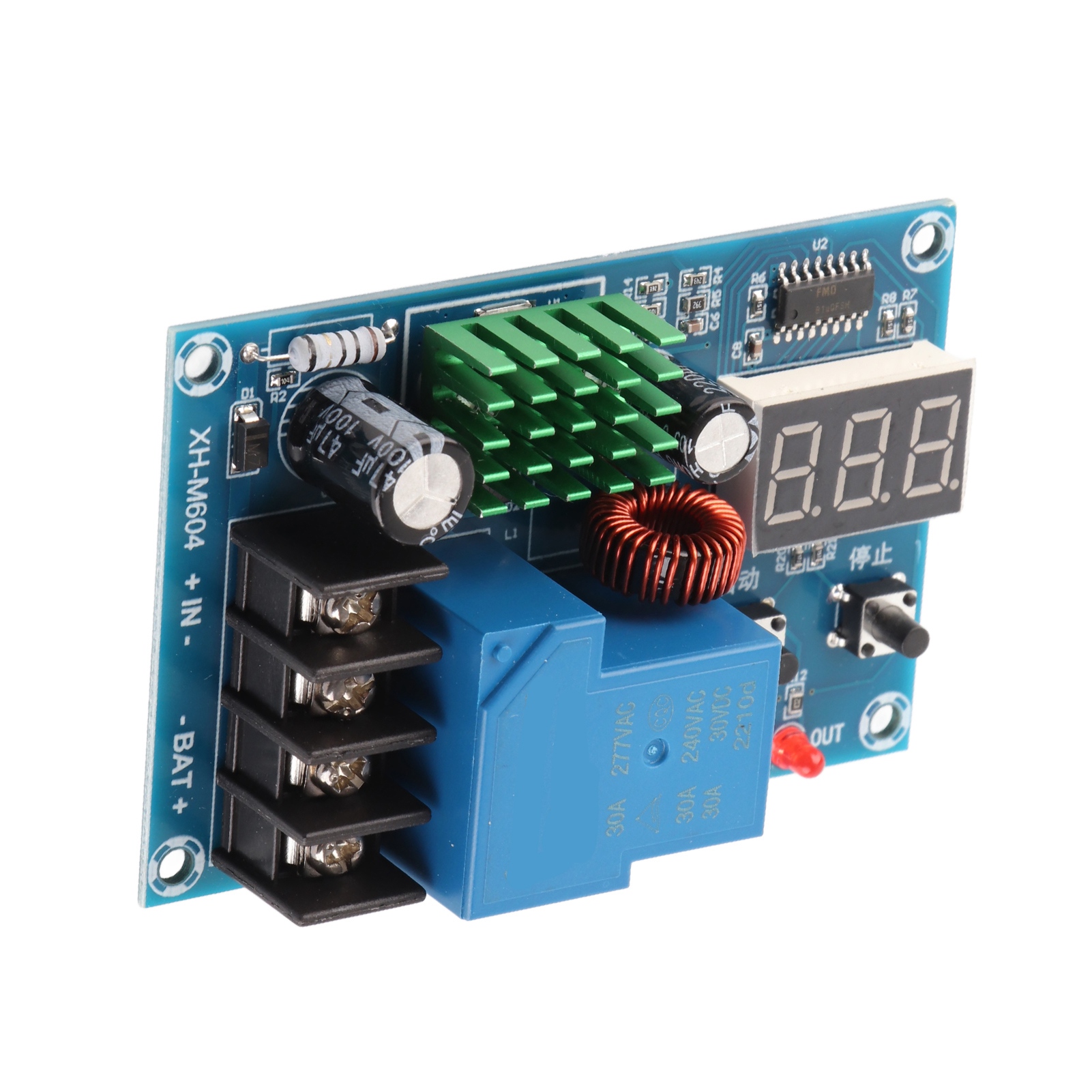 Batterieladekontrollmodul Schutzschalter Elektronisches Bauteil Xh‑m604 6‑60v