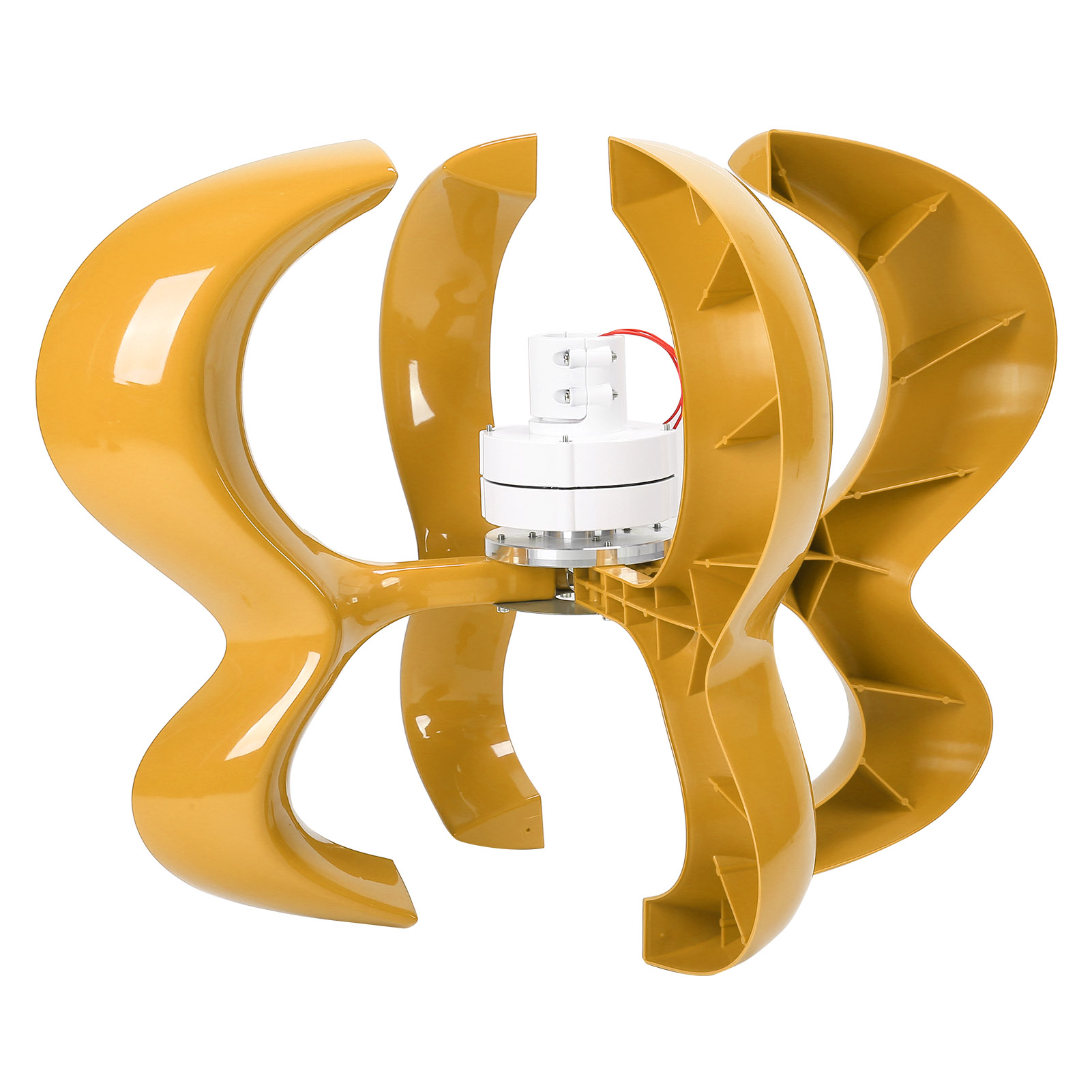 Windturbinen-generator-kit Mit 4 Flügeln, 400 W, Inklusive Controller, Power Gourd Typ Dt‑hl‑400w‑golden24v