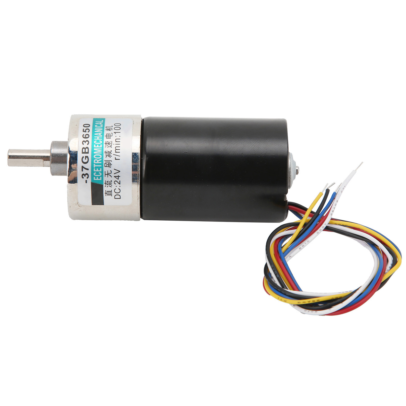 Bürstenloser Dc-motor (24 V, Niedrige Drehzahl) Mit Drehzahlregler Für Mikromaschinen (xd-37gb3650, 100 U/min)