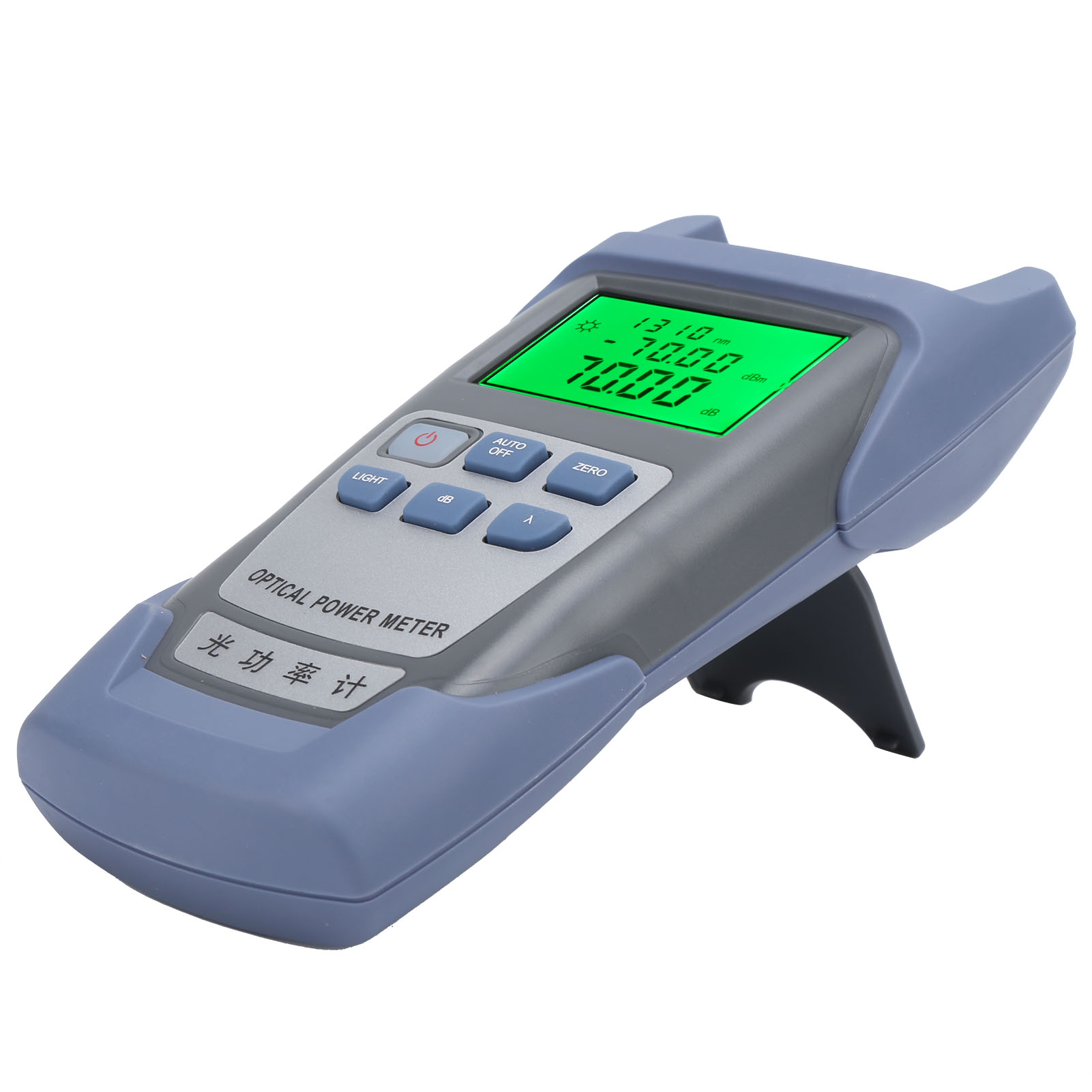 Aua‑9 Optisches Leistungsmessgerät, Tragbares Optisches Multimeter, Lichtdämpfungstester‑70+10dbm