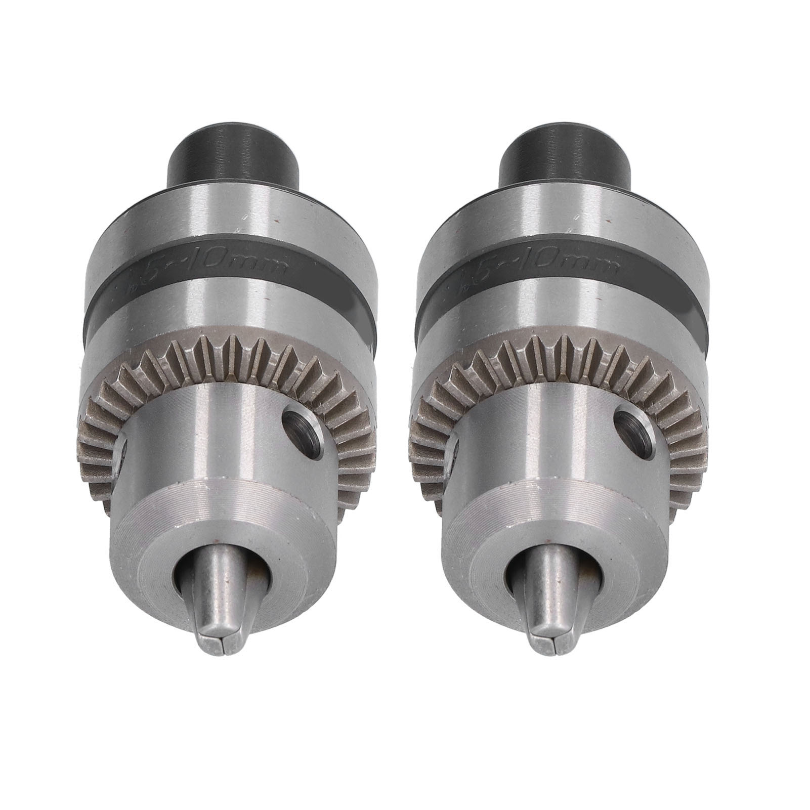 2er-set Hochleistungs-bohrfutter, 3-klauen-schlüsseladapter Aus Aluminiumlegierung, 1/2 Zoll (1,5–10 Mm)