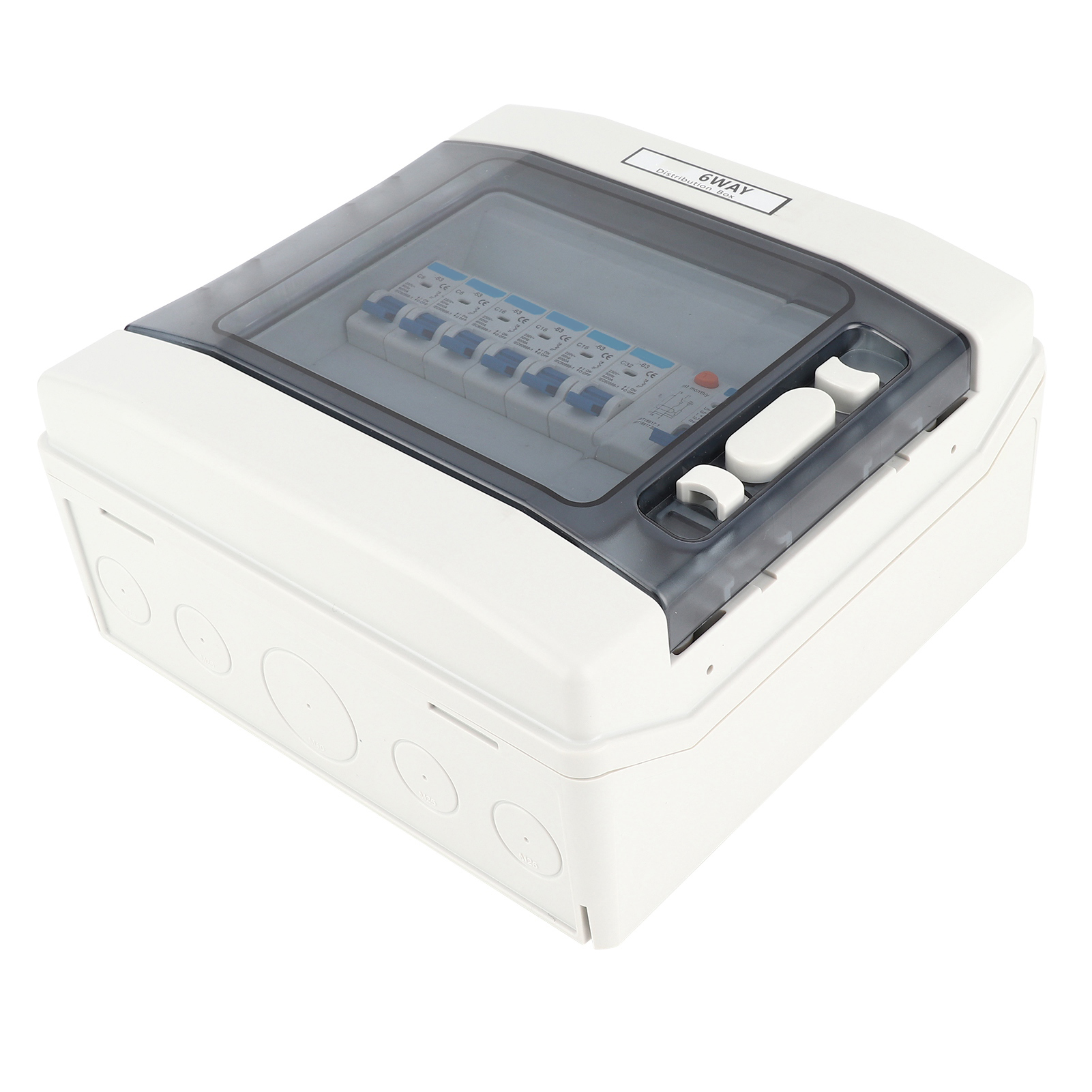 Leitungsschutzschalter (fi-schalter) 63 A 30 Ma Rcd 6mcb Segeu 6-wege Eu-ausführung 230/400 V