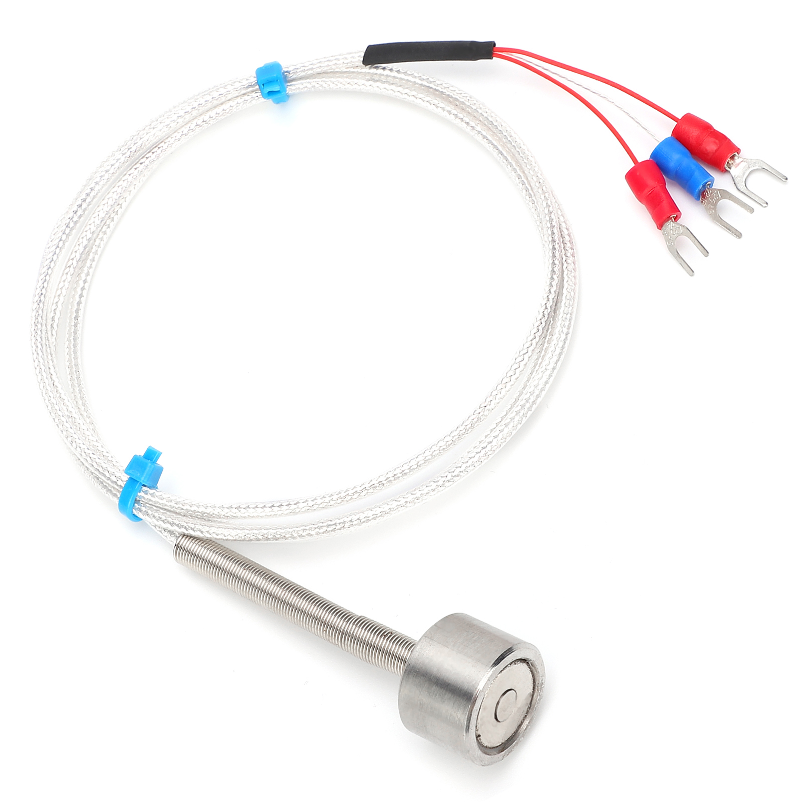 Pt100 Magnetischer Temperatursensor Wasserdichter Adsorptionsthermistor -60 Bis +150℃ (2 Meter)
