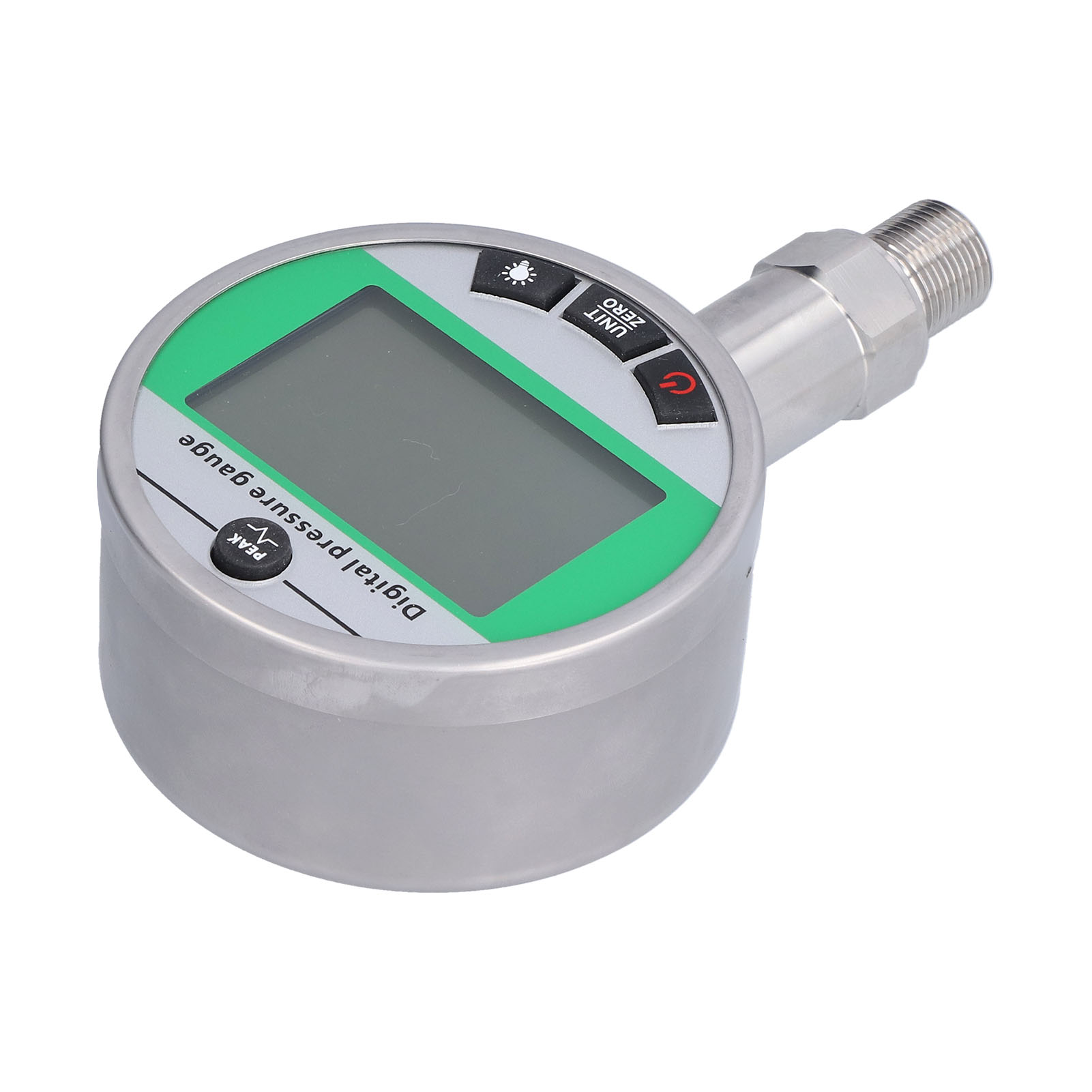 Digitales Hydraulikdruckmessgerät Aus Edelstahl, Präzise, Mit Unterer Montage, 4,5 V, 1,6 Mpa