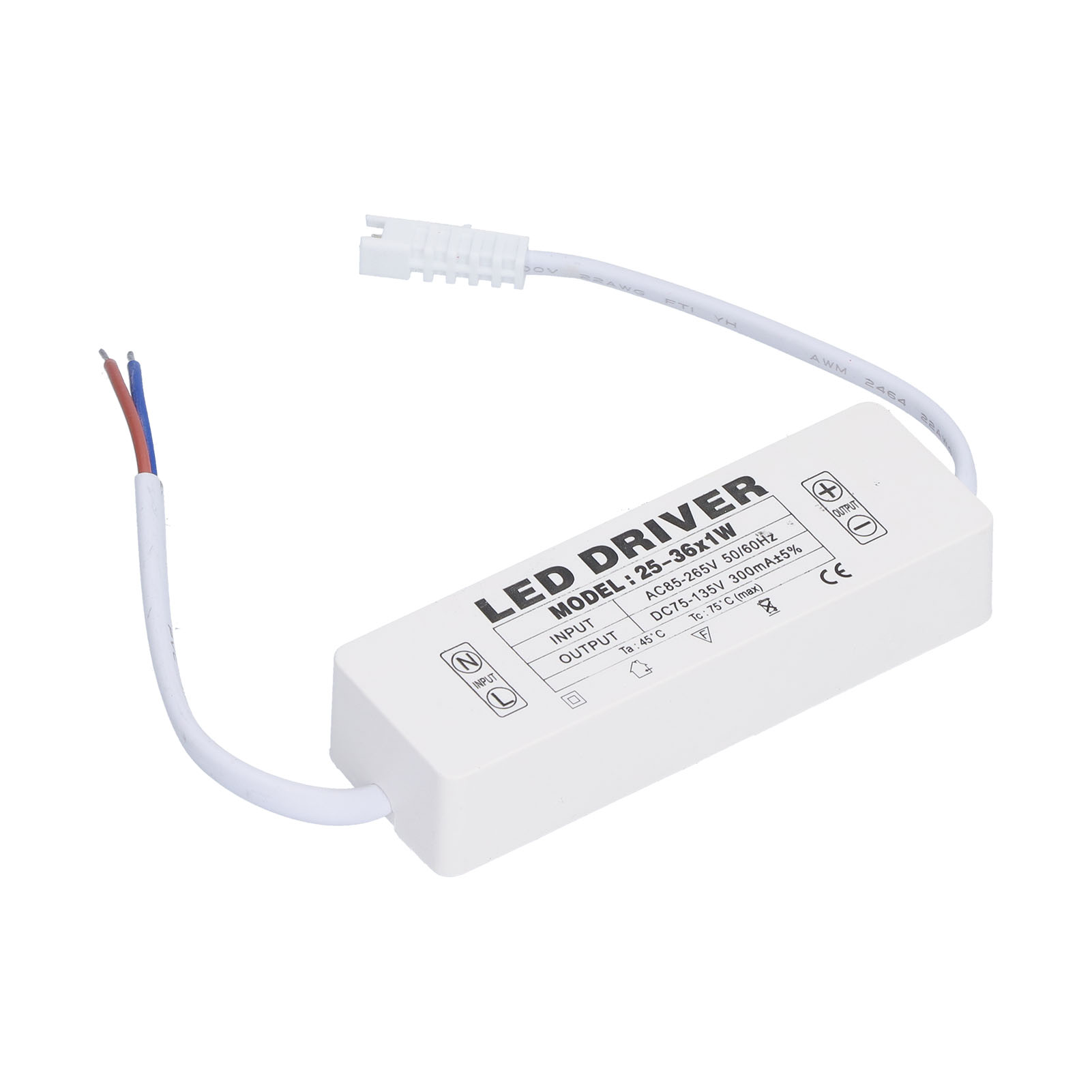 Led-treiber Mit Schutzfunktion, Guter Wärmeableitung, Kompakter Bauweise Und Praktischem Diy-netzteilanschluss Für Den Haushalt