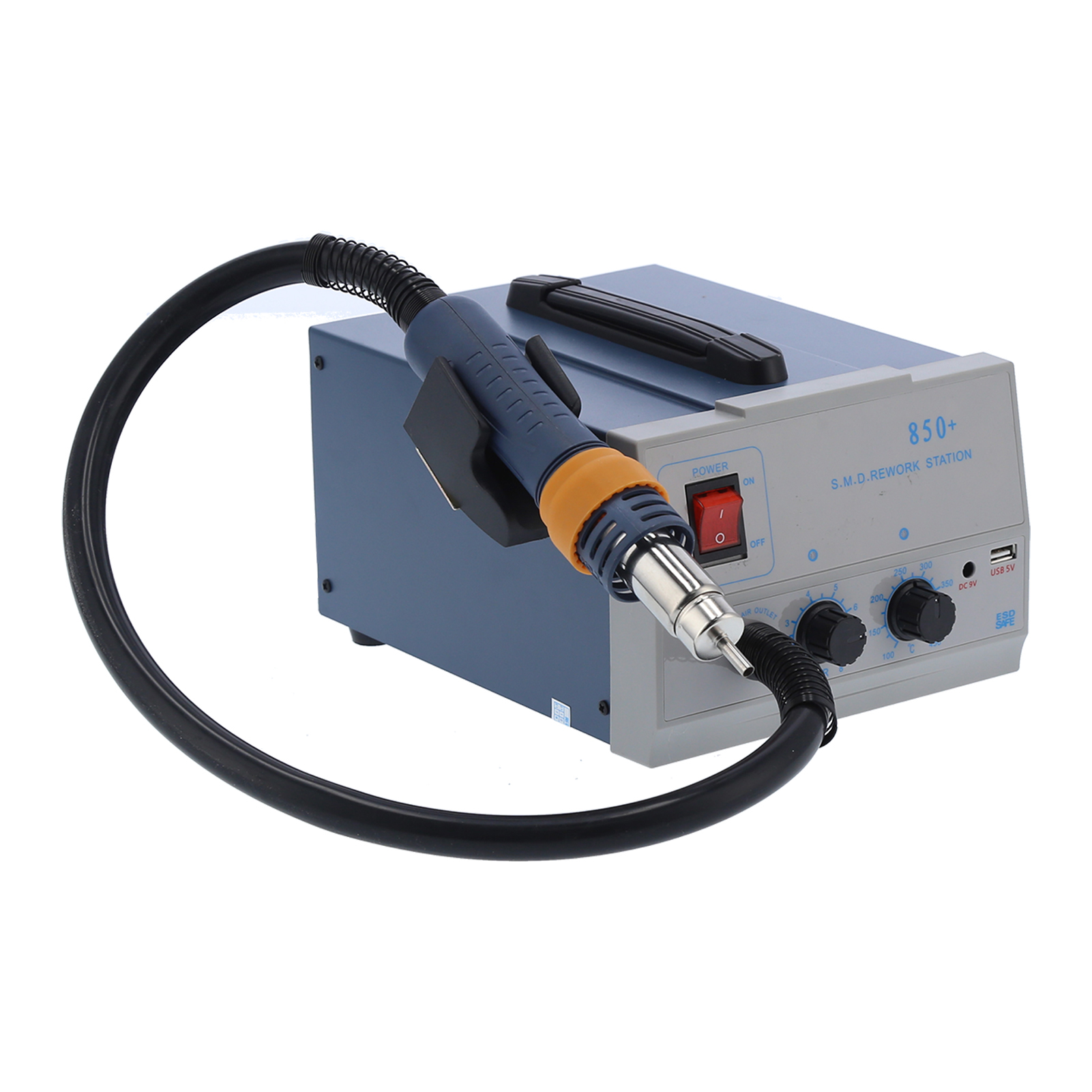 Heißluft-entlötstation, Einstellbar, Smd-reparatur-lötkolben Für Mobiltelefone, Eu-stecker, 220 V