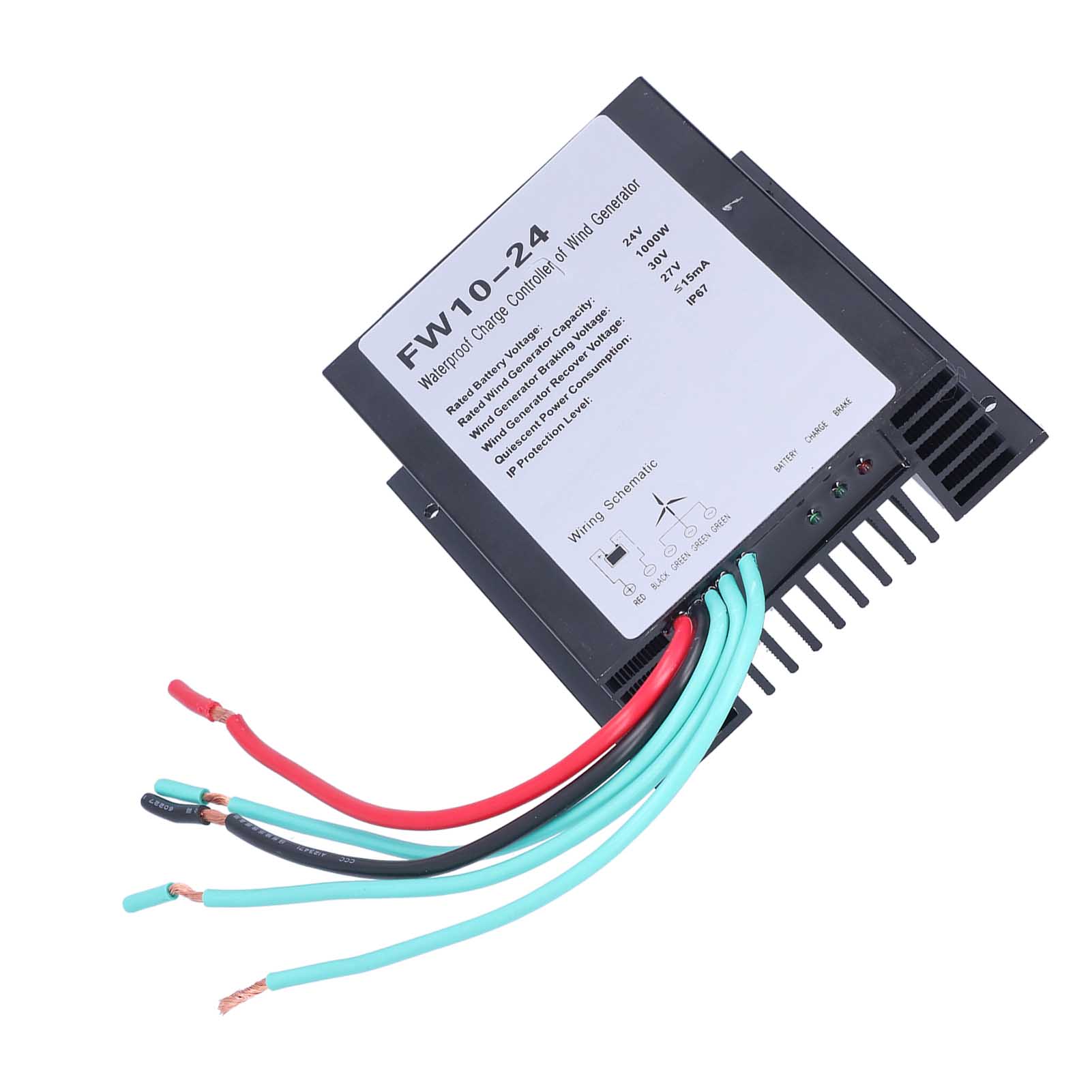 Wasserdichter Regler Für Windkraftanlagen, 1000 W, 24 V