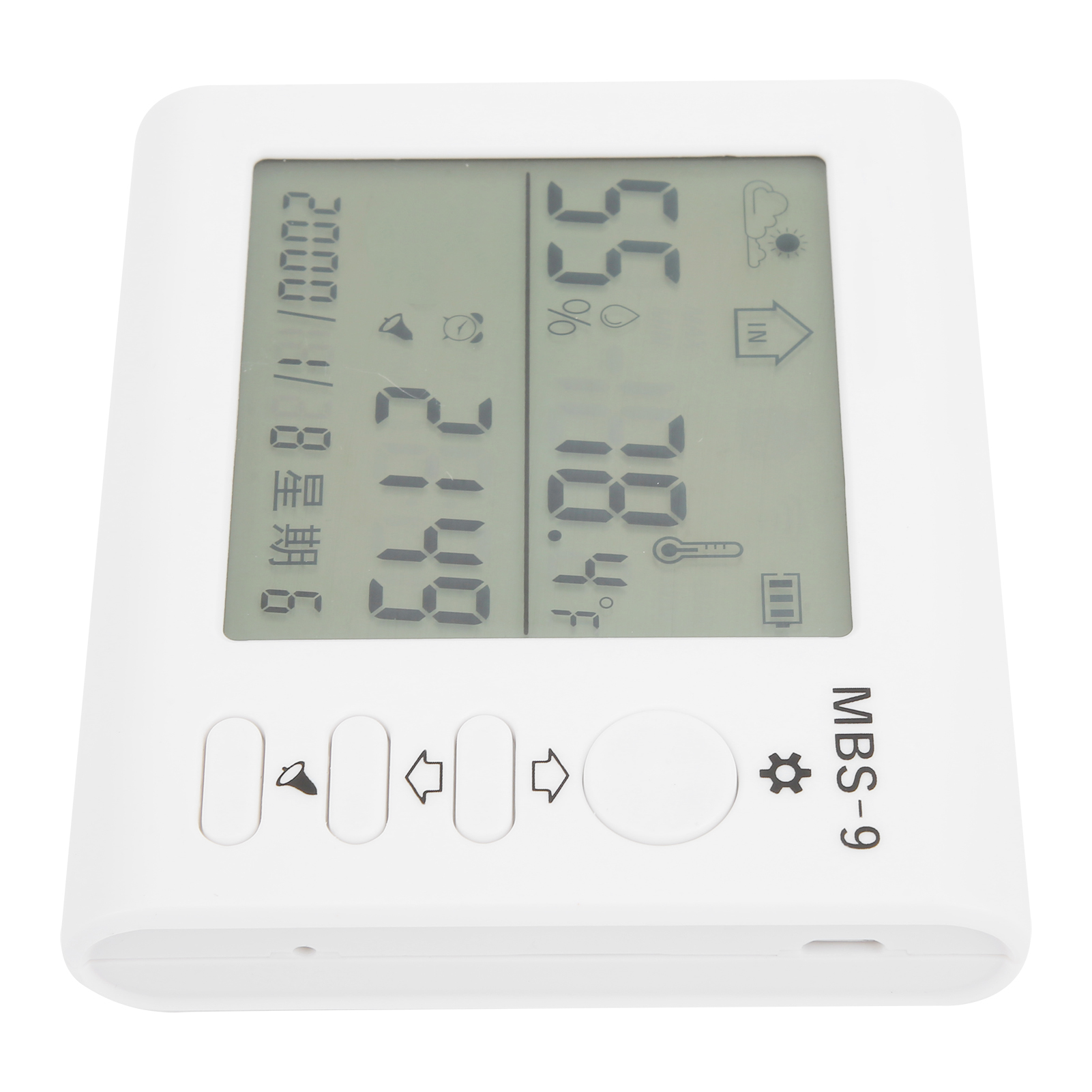 Thermometer-hygrometer-doppelverwendungsgerät: Hochpräzises Digitales Temperatur- Und Feuchtigkeitsmessgerät