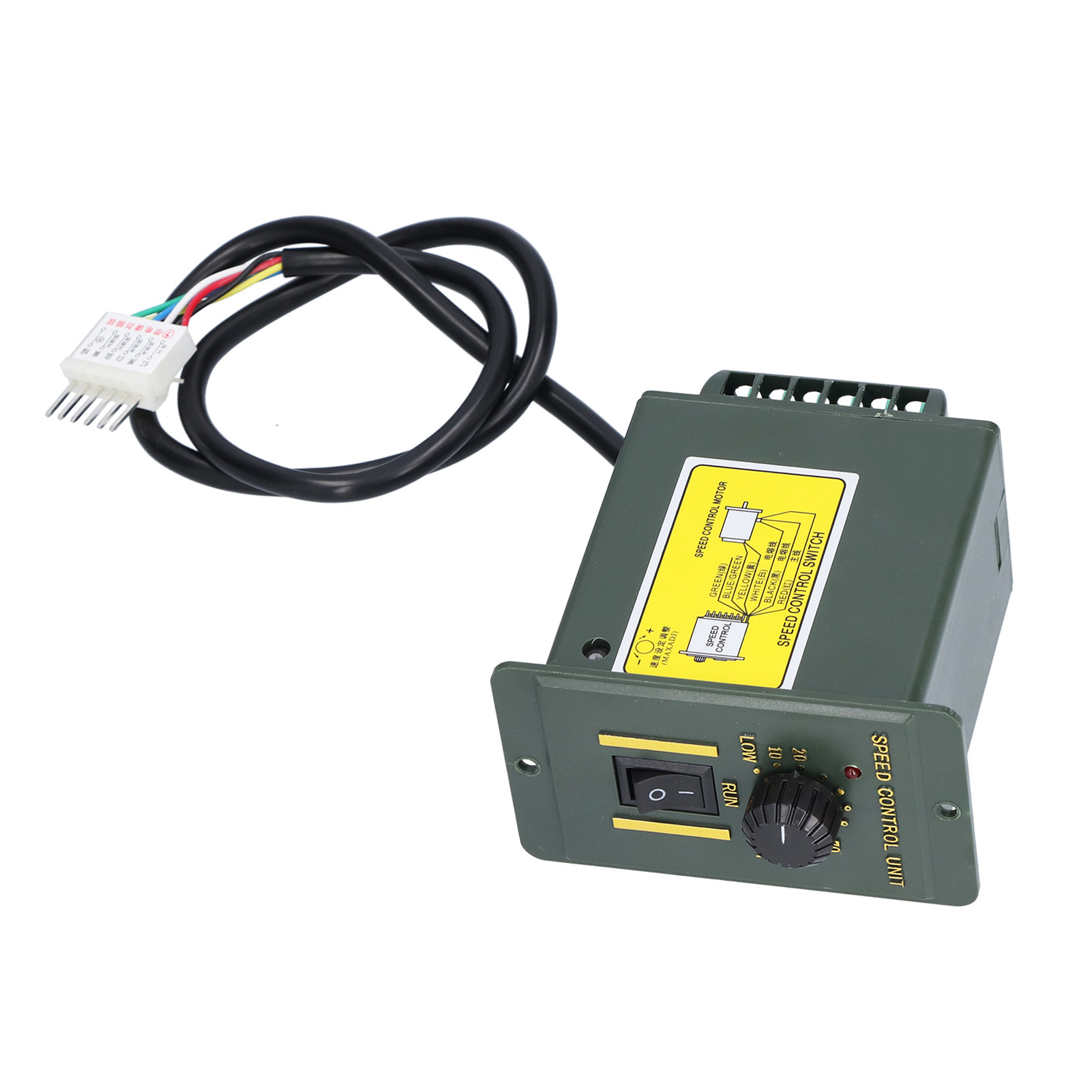 Drehzahlregler Mit Präzisionseinstellung, Abs-elektrosteuerung, Drehknopf, Sendemaschine, Wechselstrom 220 V, 25 W
